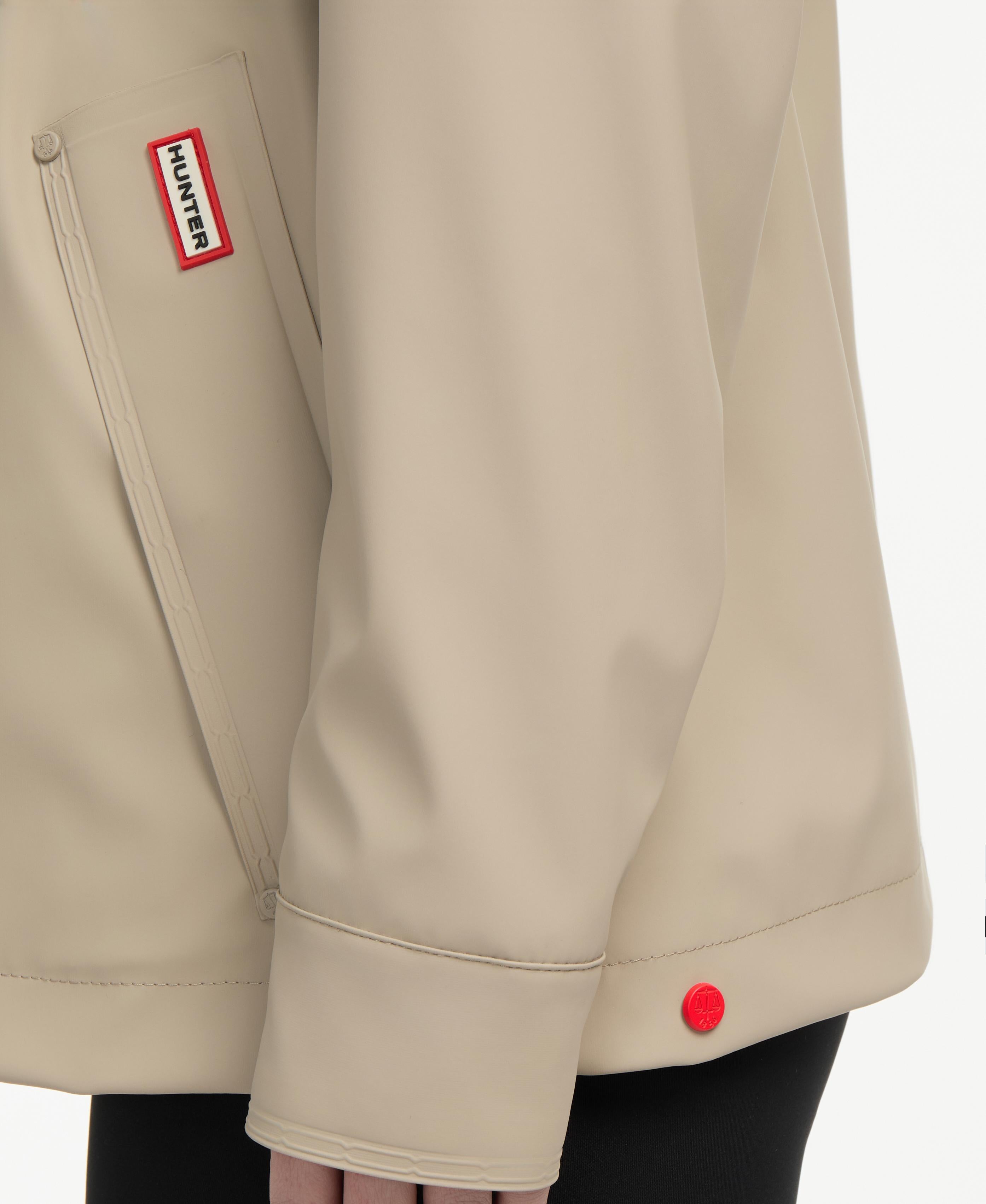 Hunter Women ABBEY SHORT RUBBERIZED RAIN JACKET WHEAT