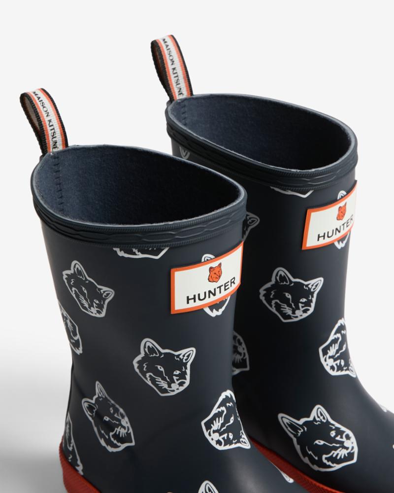 Hunter Kids MK X HUNTER FOX HEADS KIDS FIRST CONTRAST NIGHT SKY/BURNT ORANGE 0404