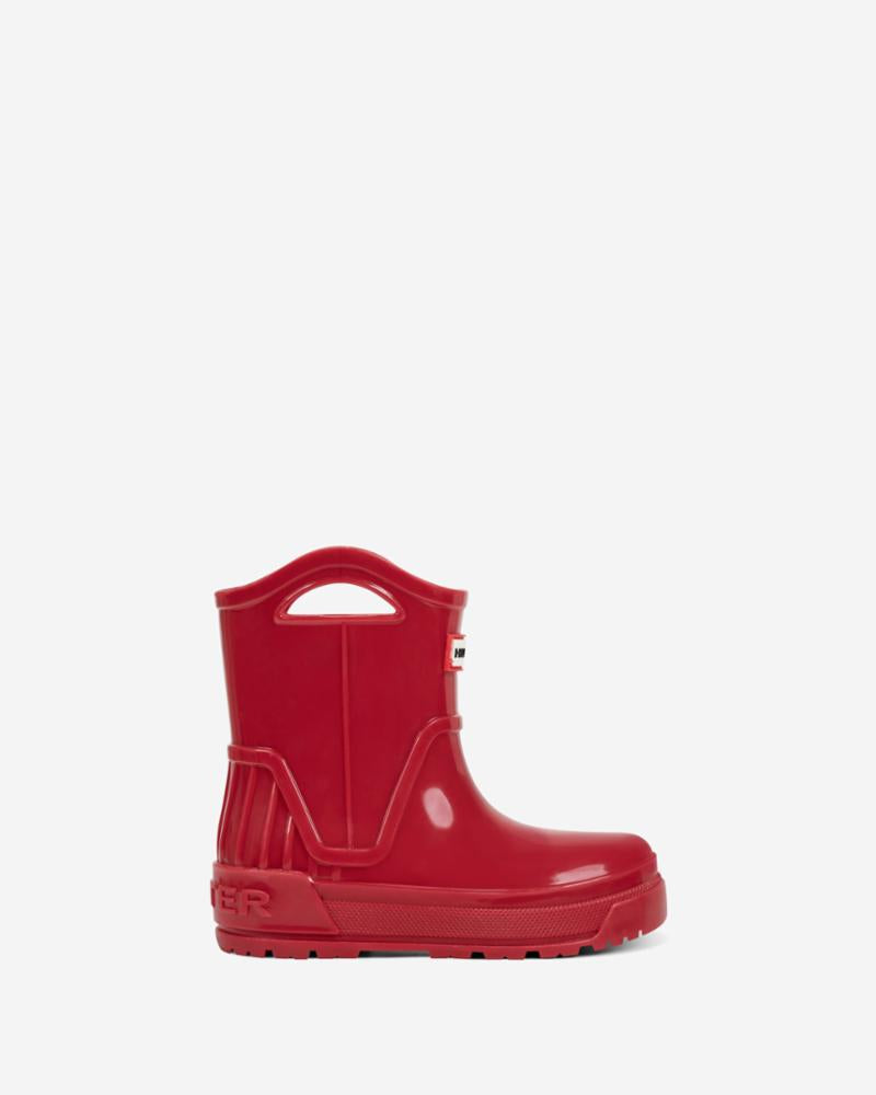 Hunter Kids LITTLE KIDS GEORGEY2 BOOTIE MILITARY RED19-1557TPG/INJECTE