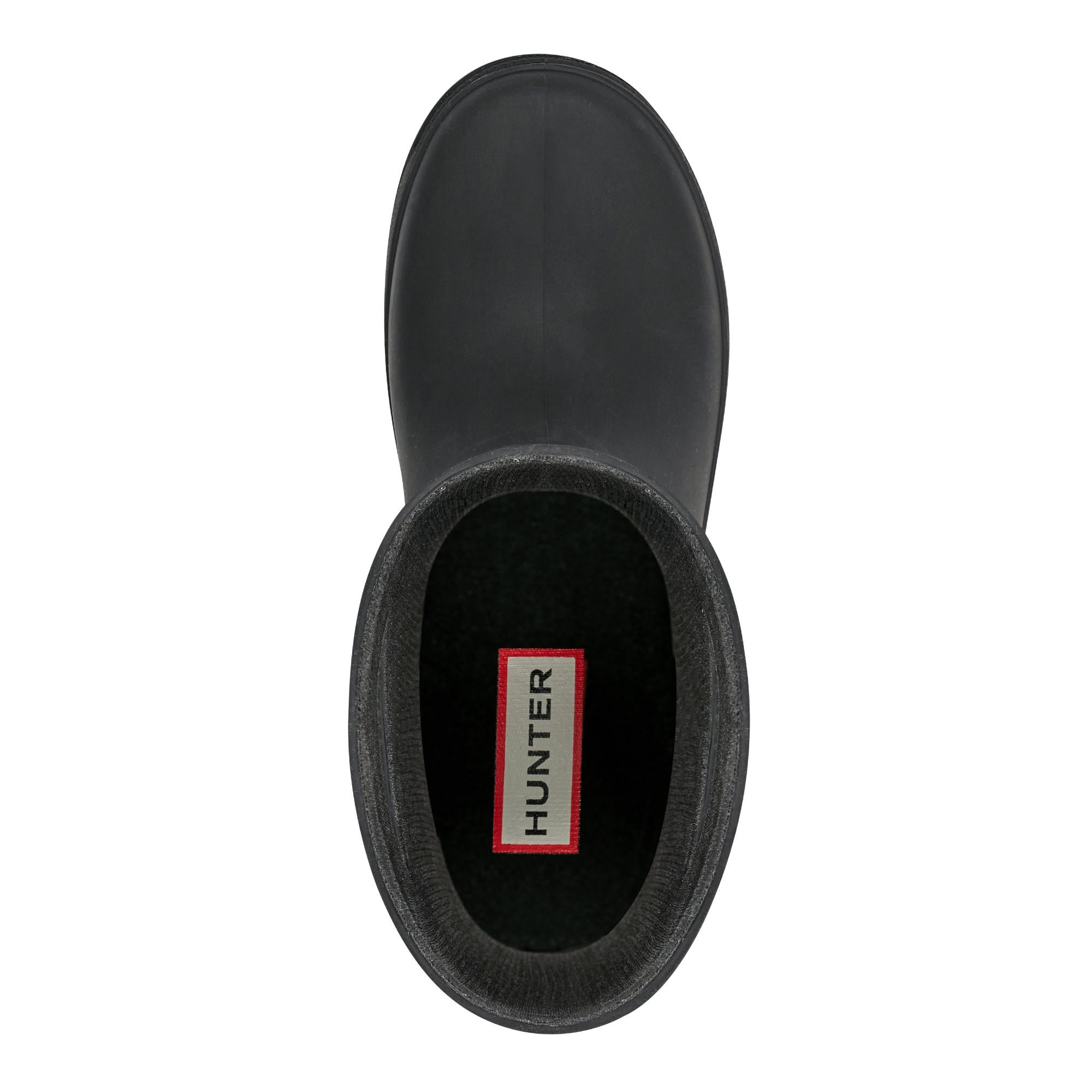 Hunter Kids LITTLE KIDS GEORGEY BOOTIE BLACK/INJECTED MATTE TPE (WP)
