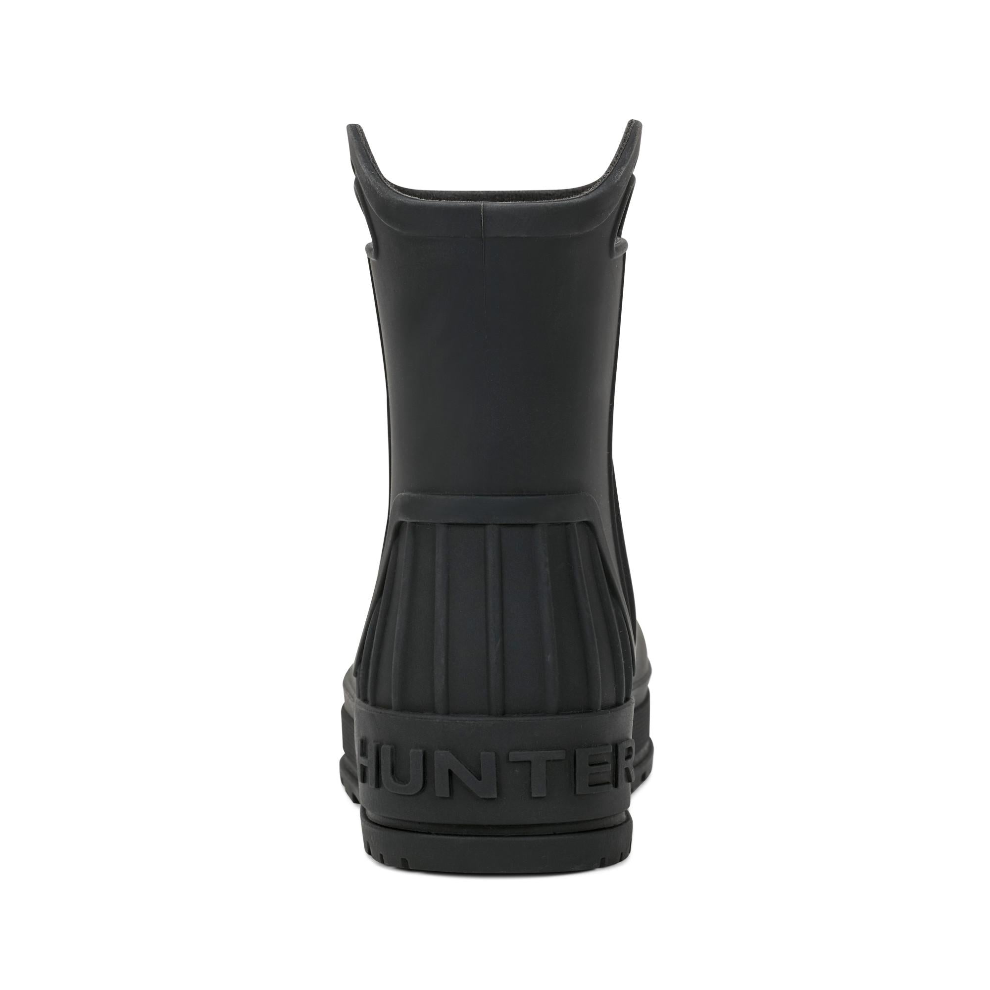 Hunter Kids LITTLE KIDS GEORGEY BOOTIE BLACK/INJECTED MATTE TPE (WP)