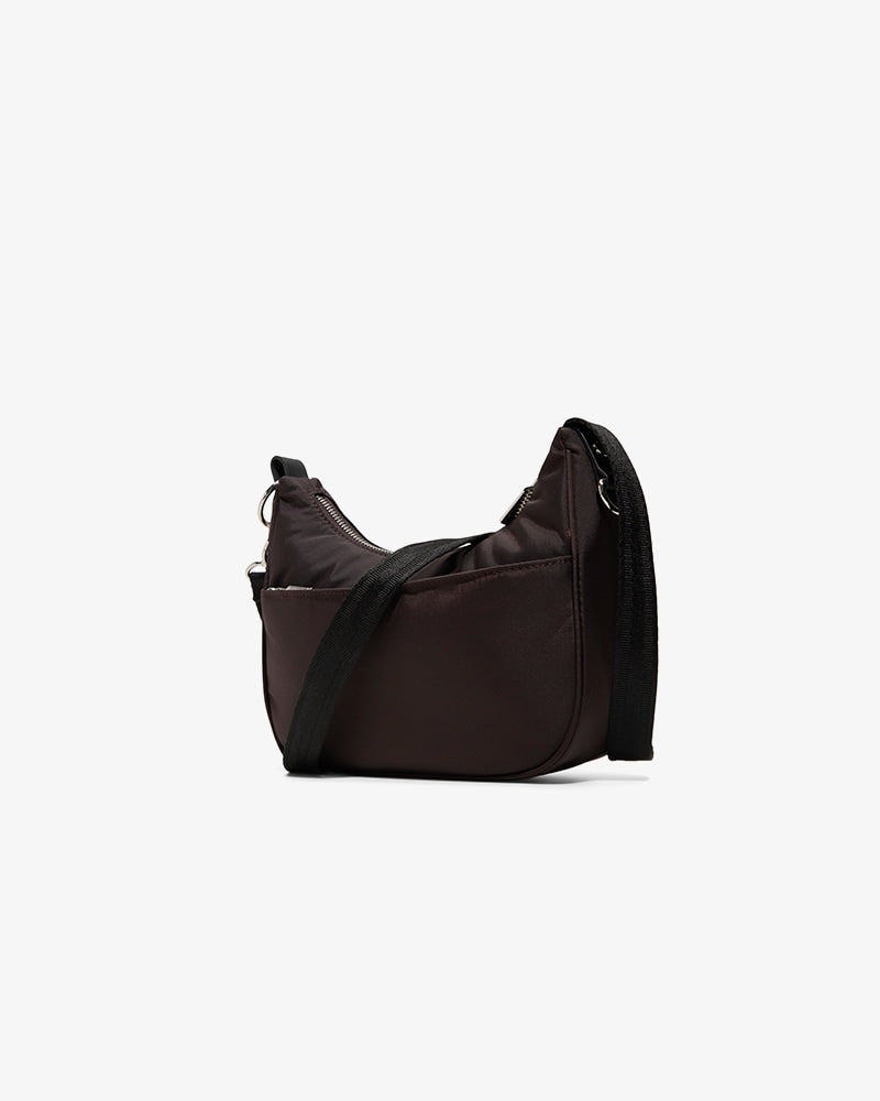 HUNTER WOMEN LOOP BACK ESPRESSO DENIER NYLON TEXTILE