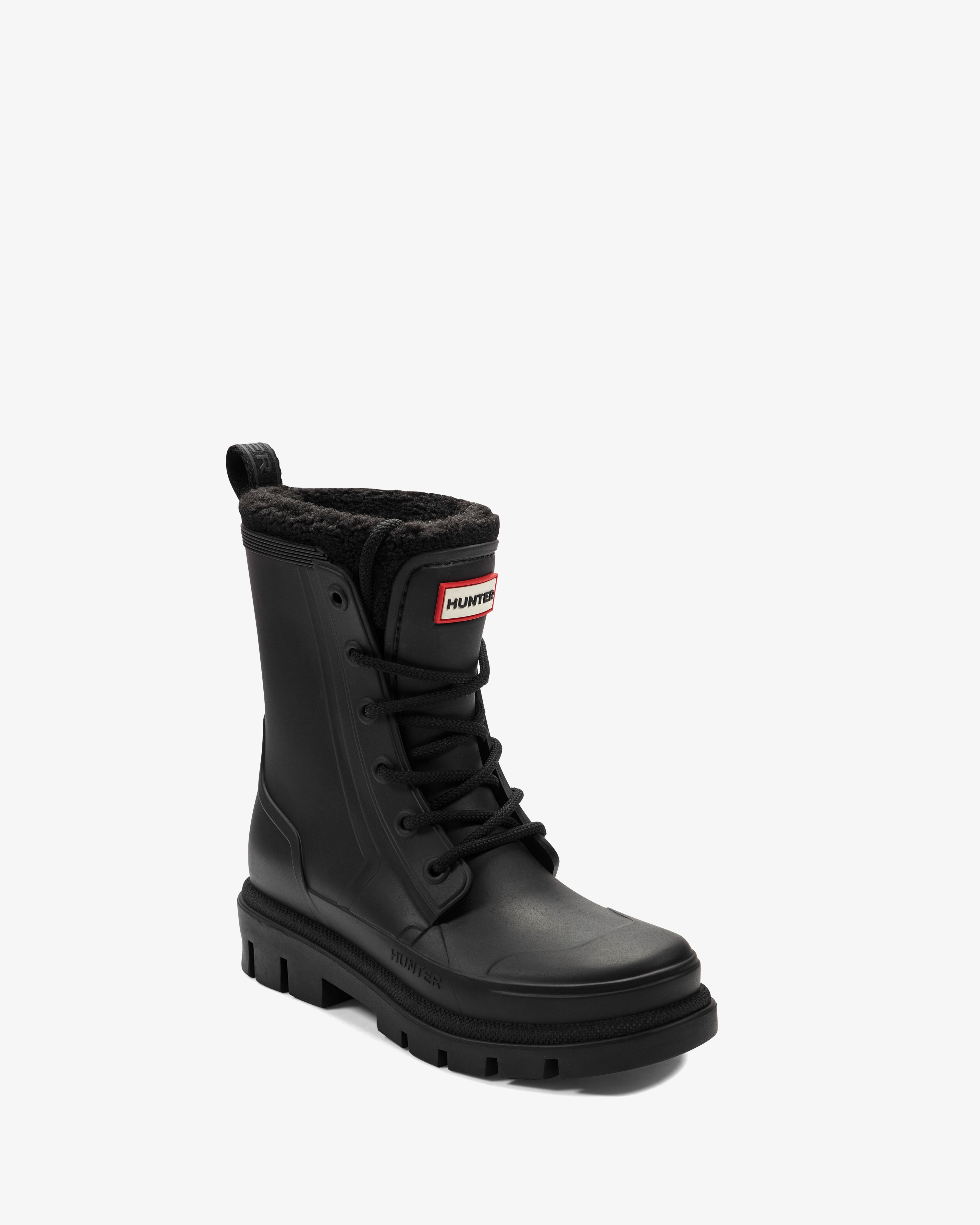 HUNTER WOMEN DIANAS BOOT BLACK/BLACK