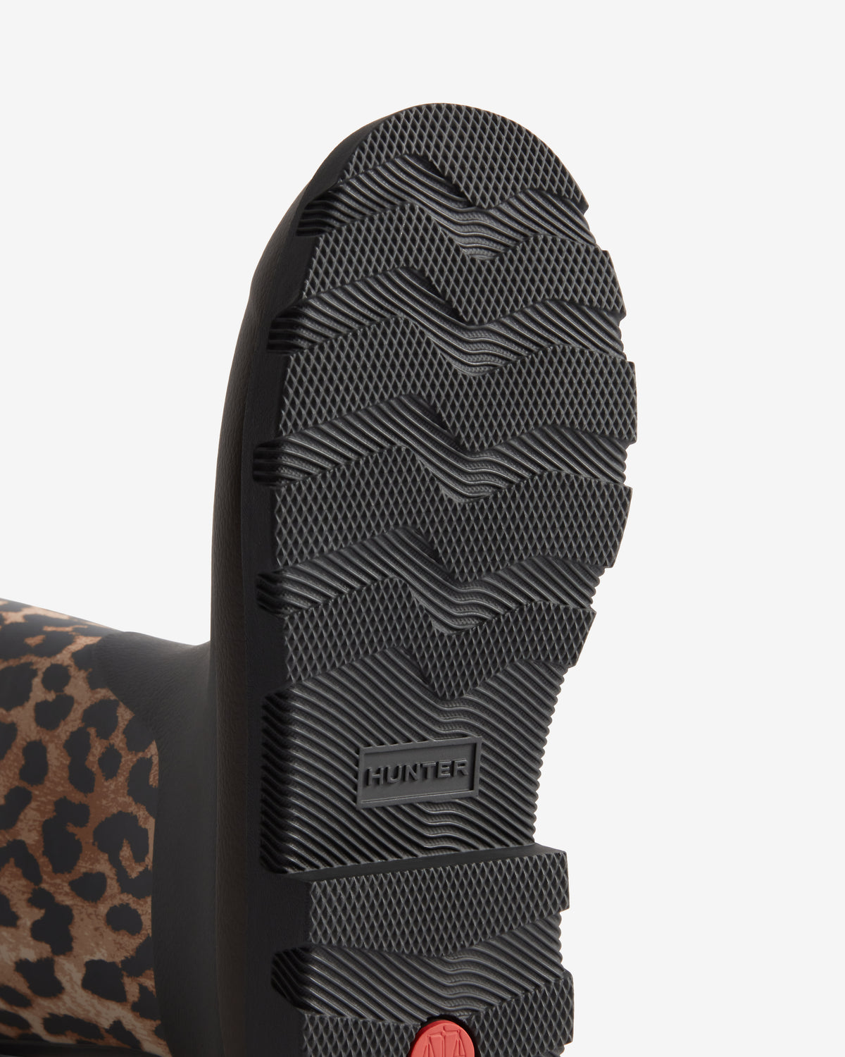 HUNTER UNISEX GANNI X HUNTER DOWNPOUR ADJUSTABLE LEOPARD/BLACK