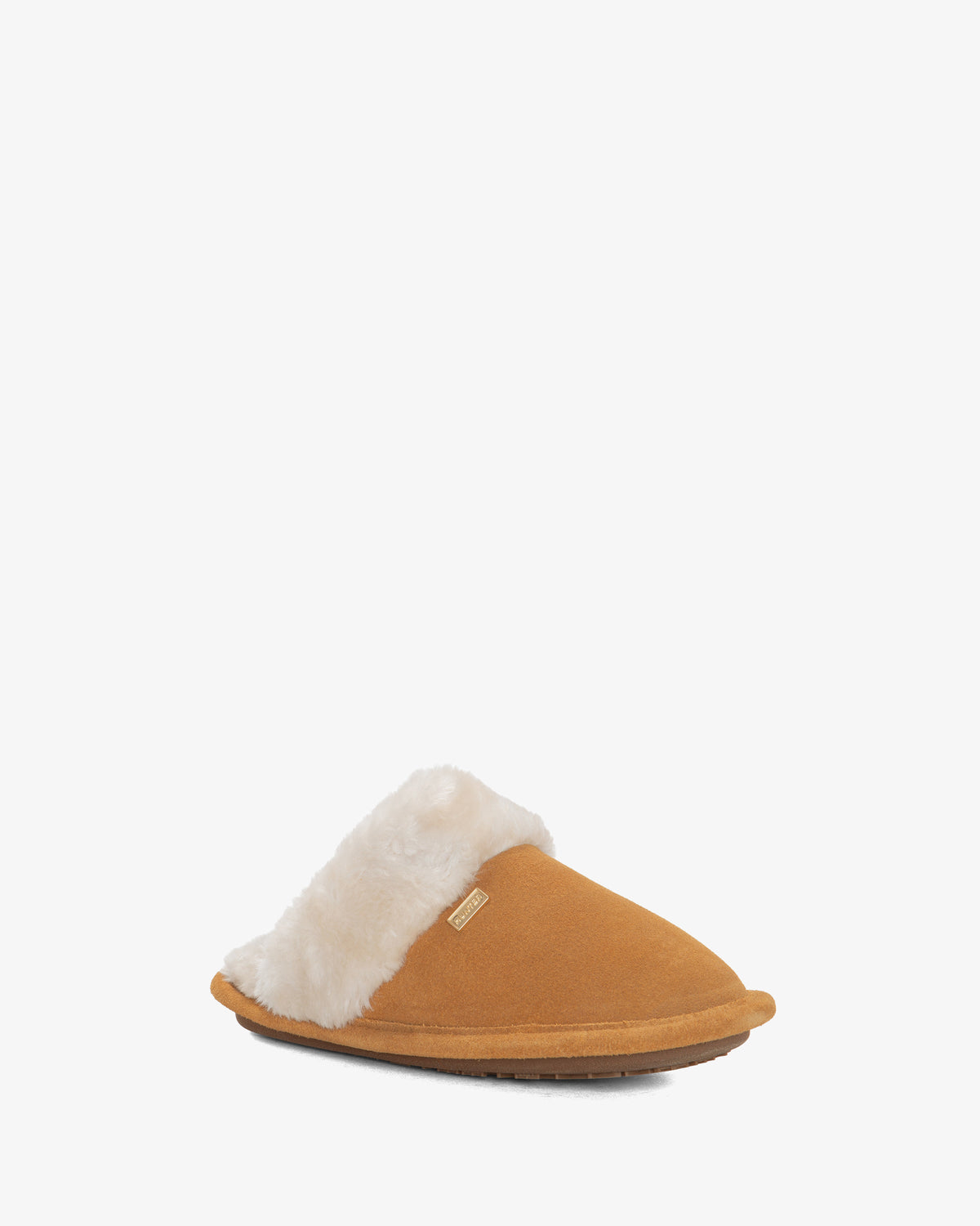 HUNTER WOMEN WOMENS MULE SLIPPER BISCUIT
