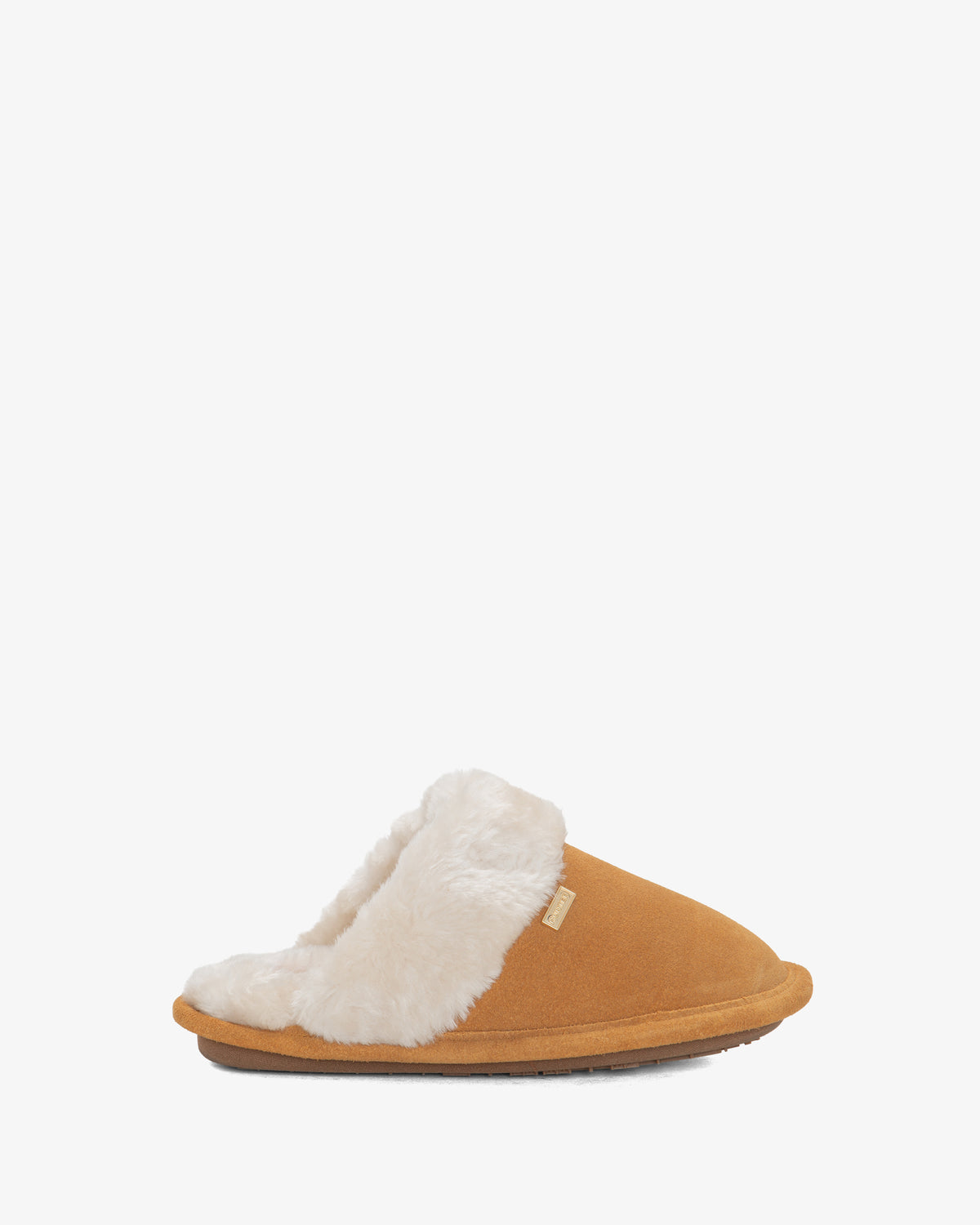 HUNTER WOMEN WOMENS MULE SLIPPER BISCUIT