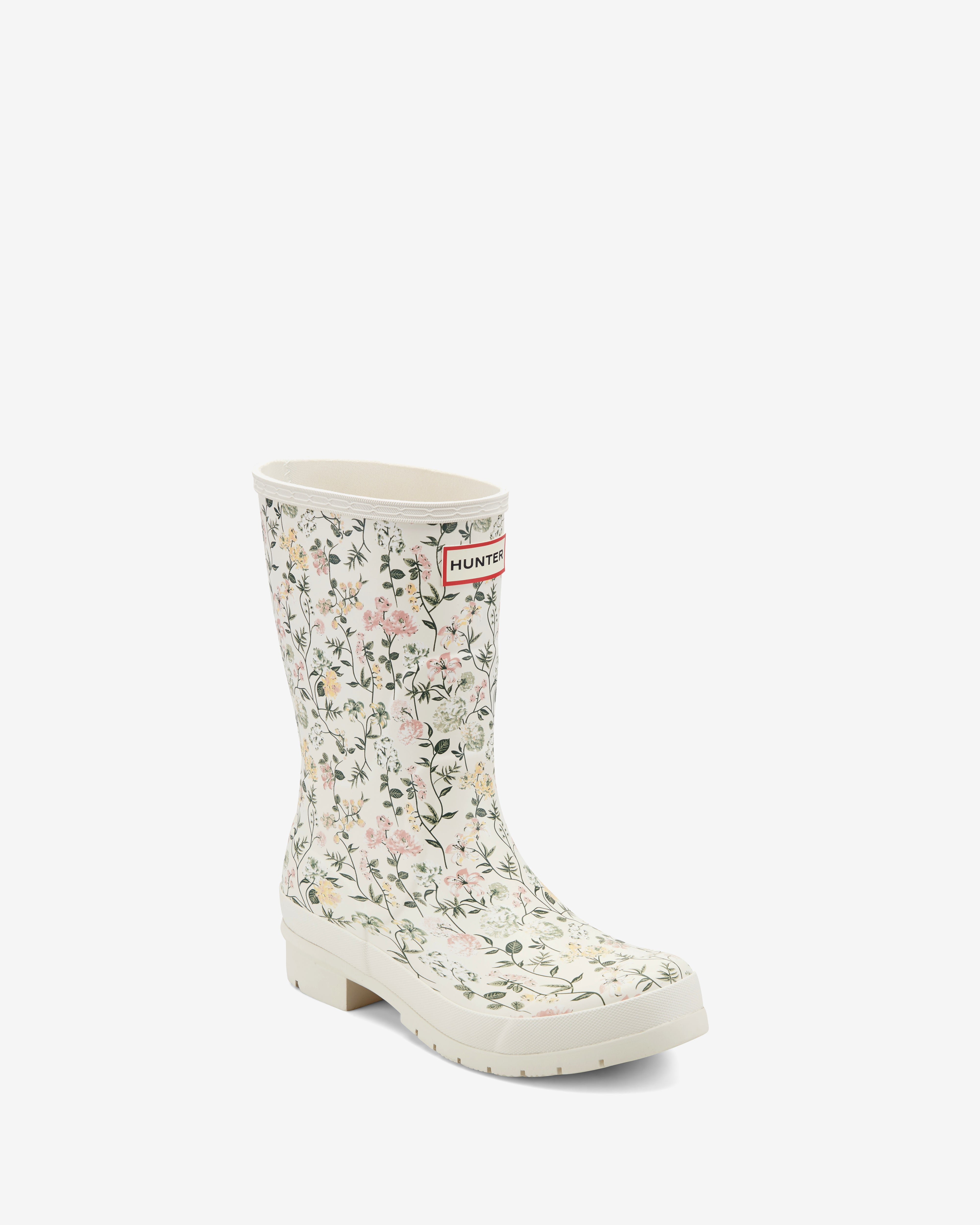 HUNTER WOMEN LIBERTY BOOTIE CLOUD DANCER MLTI114201/FLORAL