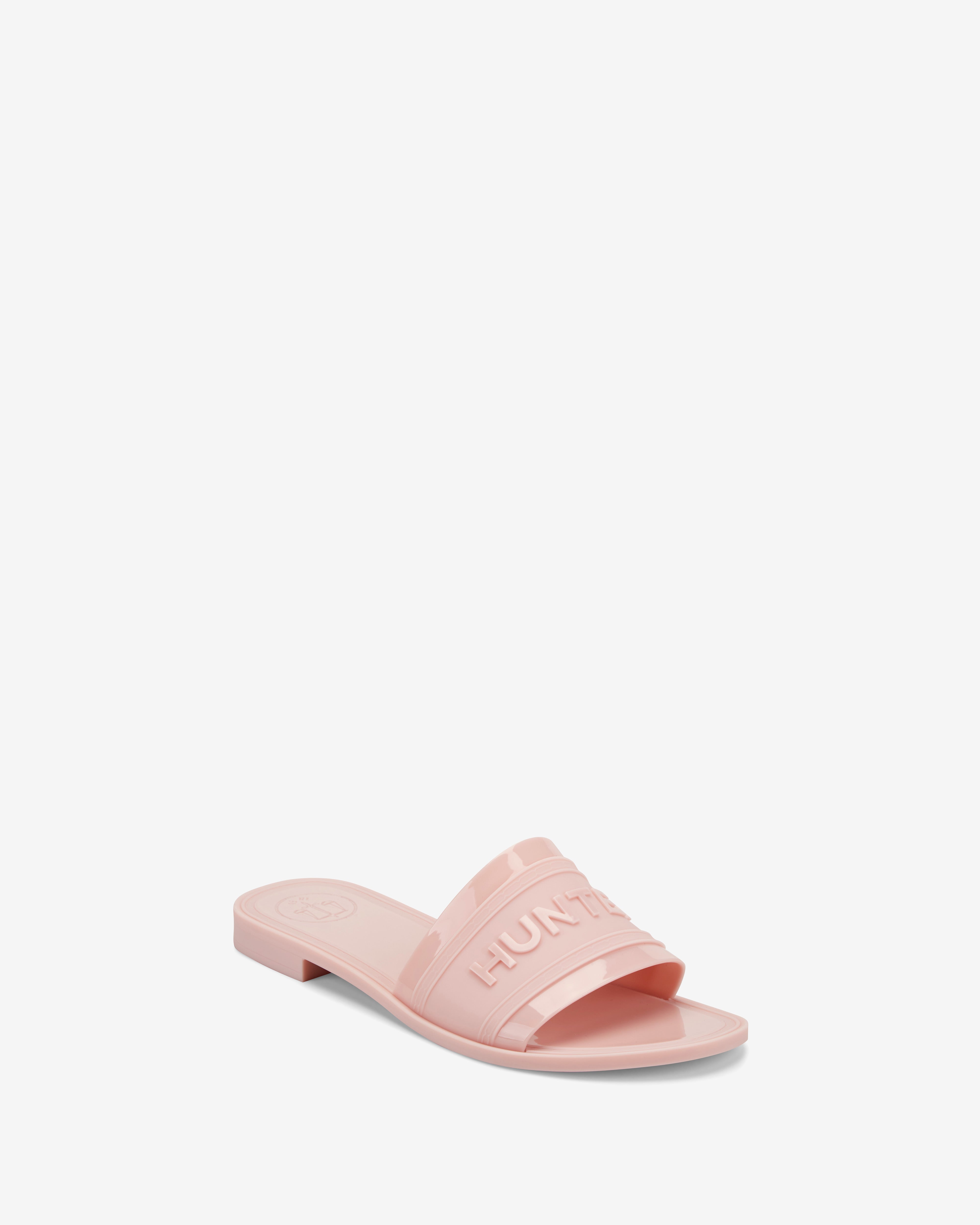 HUNTER WOMEN MARINA FLAT PINK12642