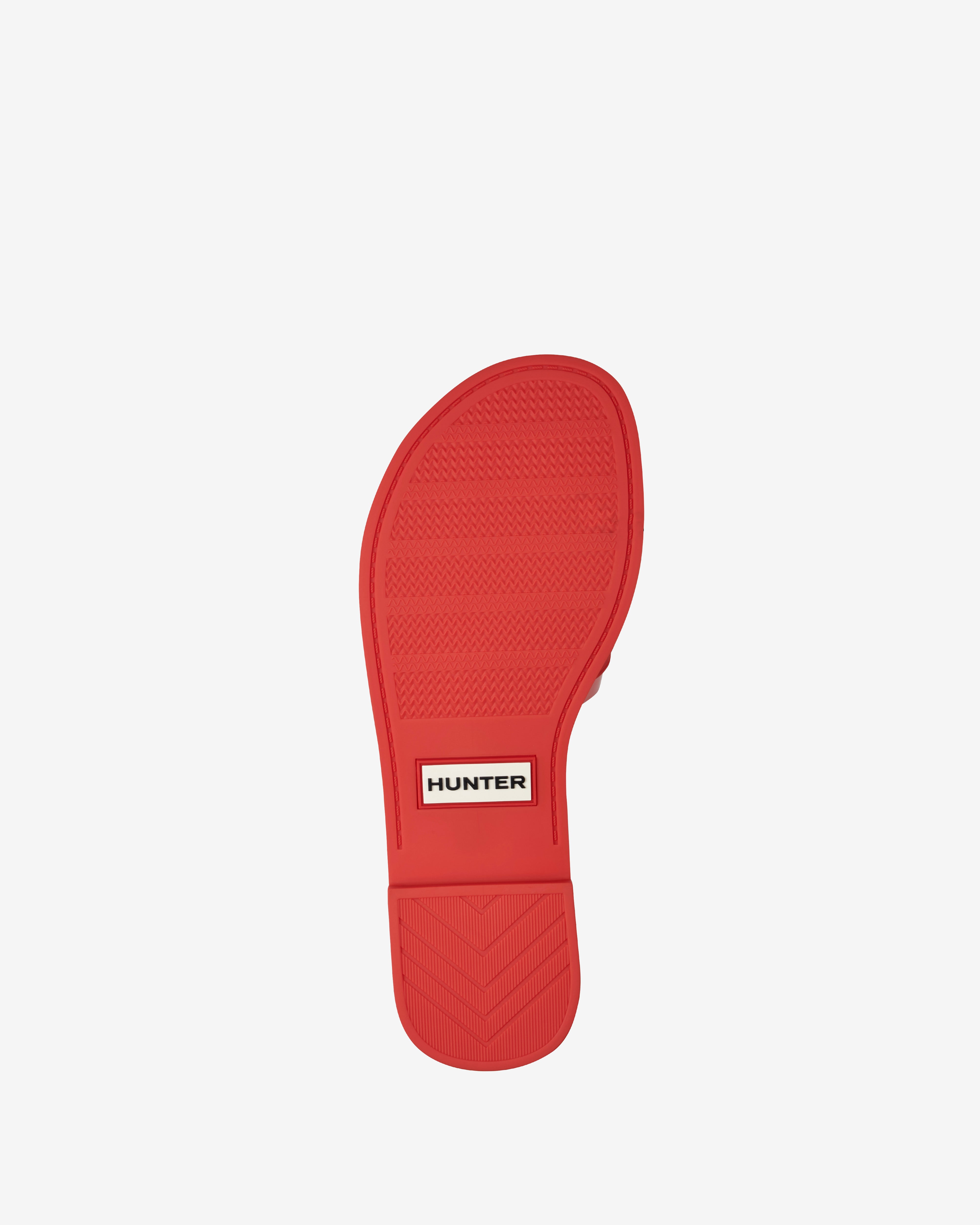 HUNTER WOMEN MARINA FLAT RED RL25101