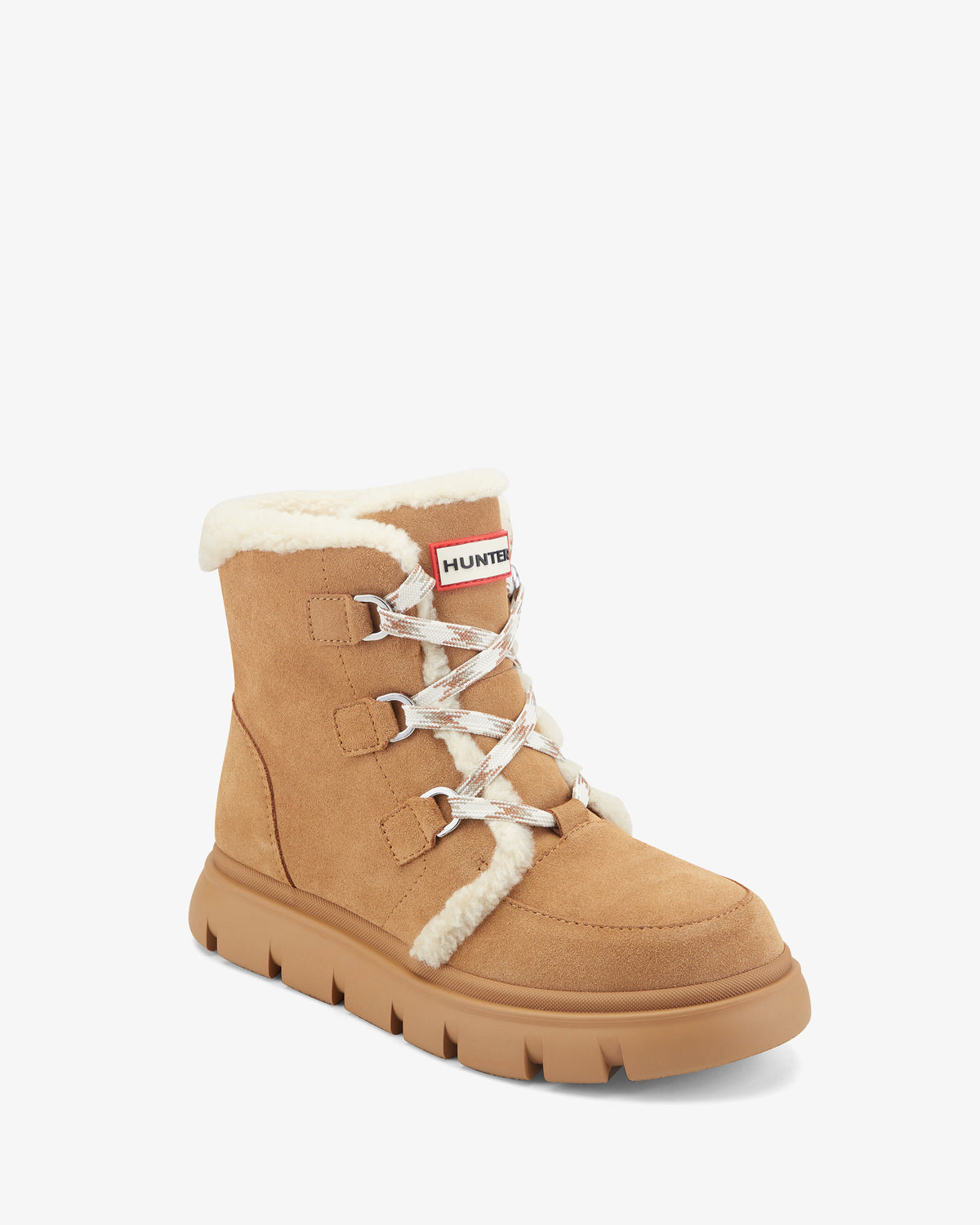 HUNTER WOMEN MELODY CASUAL BOOTIE BISCOTTO/NATURAL/SIGNATURE