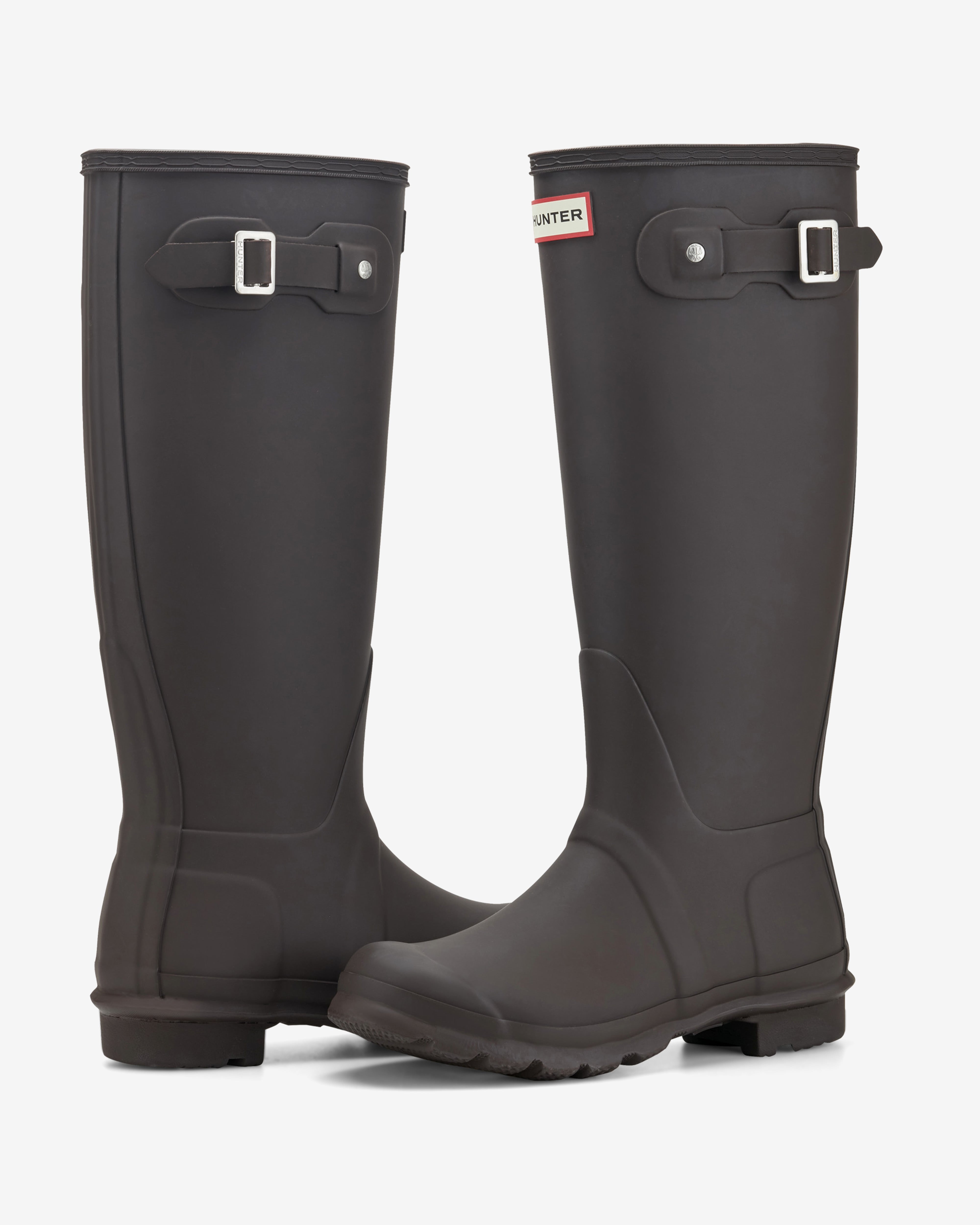 HUNTER WOMEN W ORIGINAL TALL BOOT HOT FUDGE/RUBBER