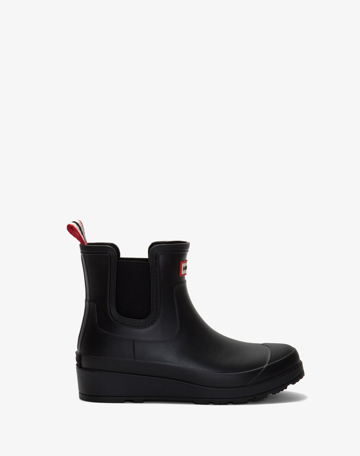 HUNTER WOMEN TABITHA BLACK/BLACK/PVC MOLDED