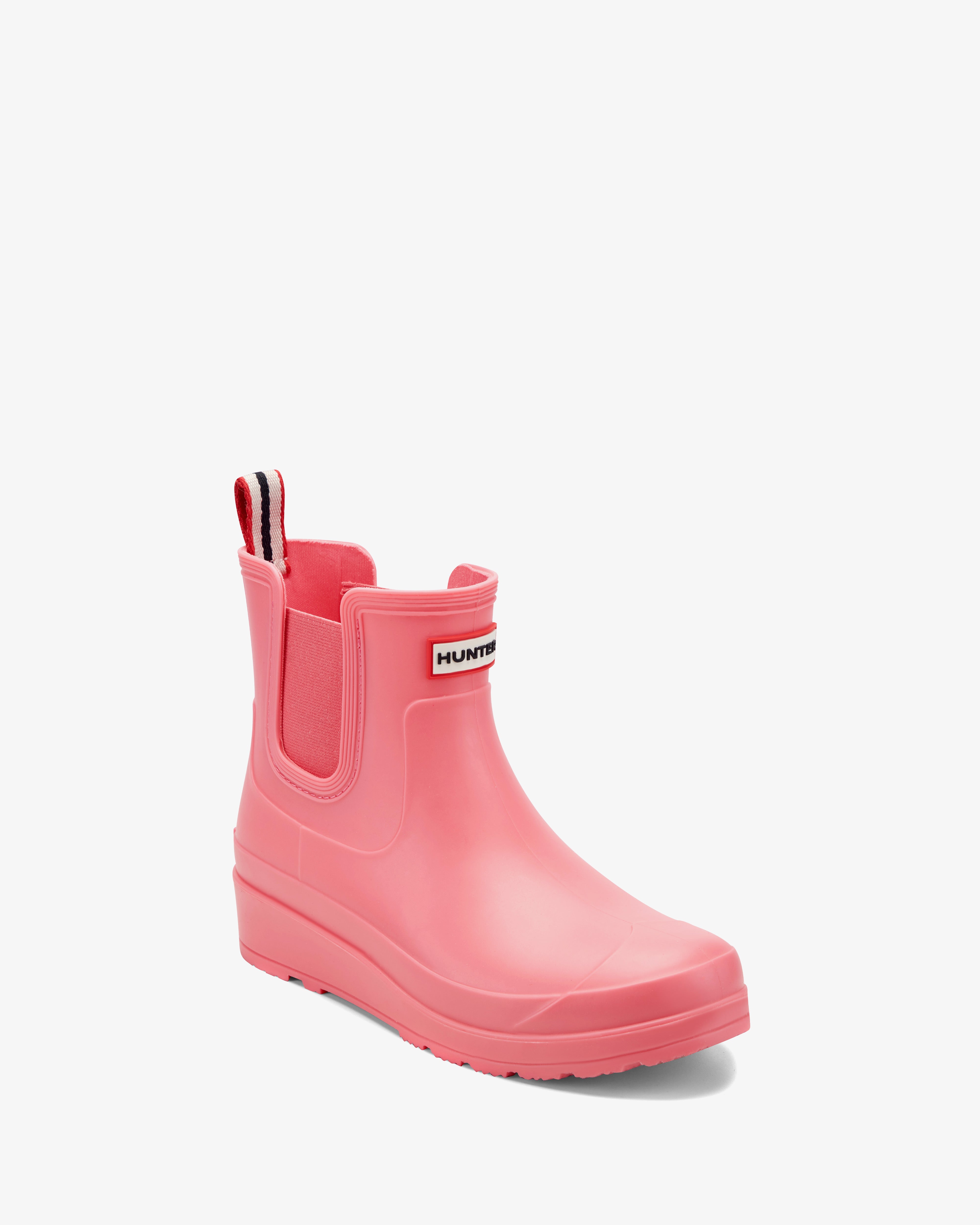 HUNTER WOMEN TABITHA BOOTIE PEACH SKIN14-1907TPG/PEACH SKI