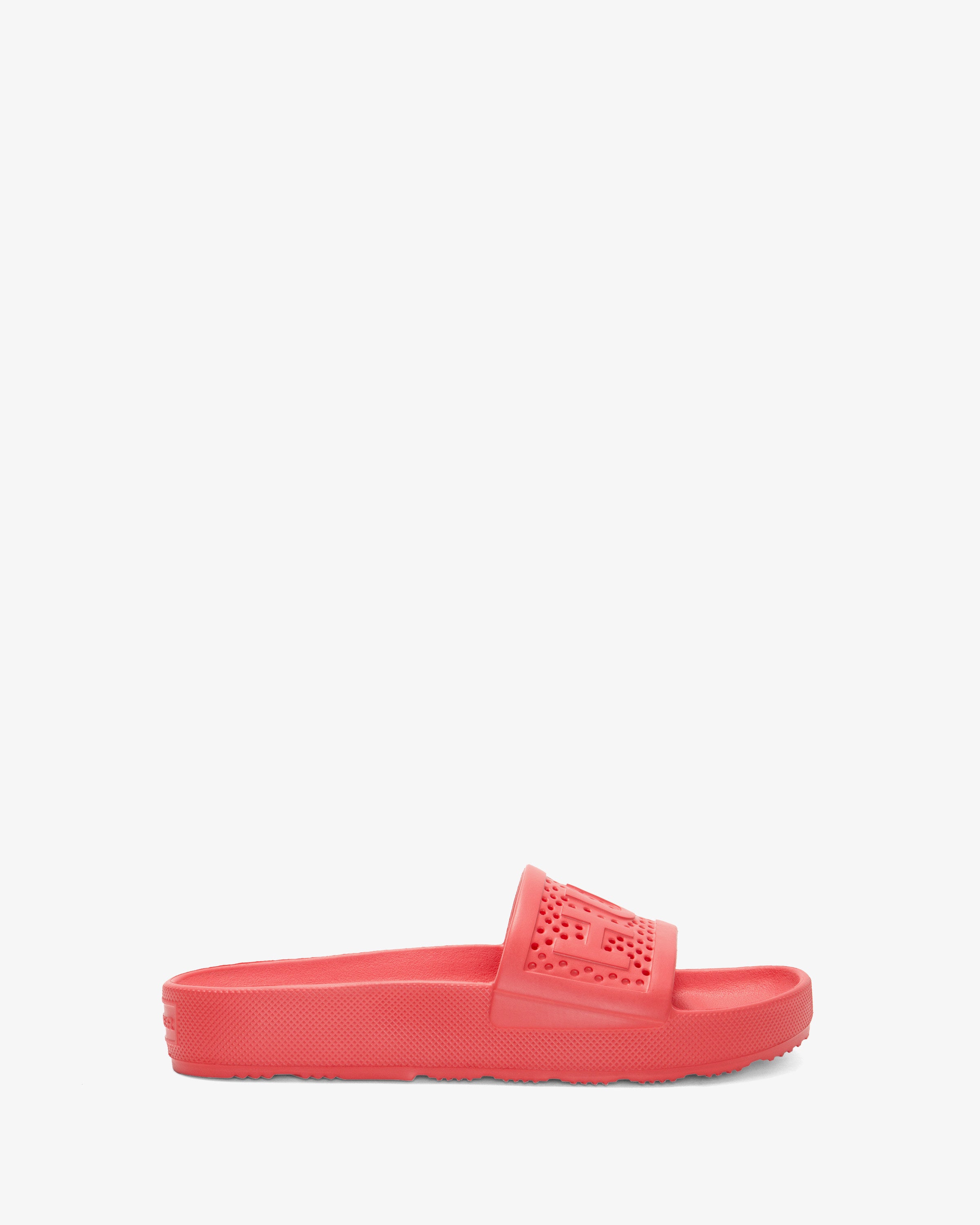 HUNTER WOMEN WOMENS ORIGINAL LIGHTWEIGHT MOULDED SLIDE HUNTER RED