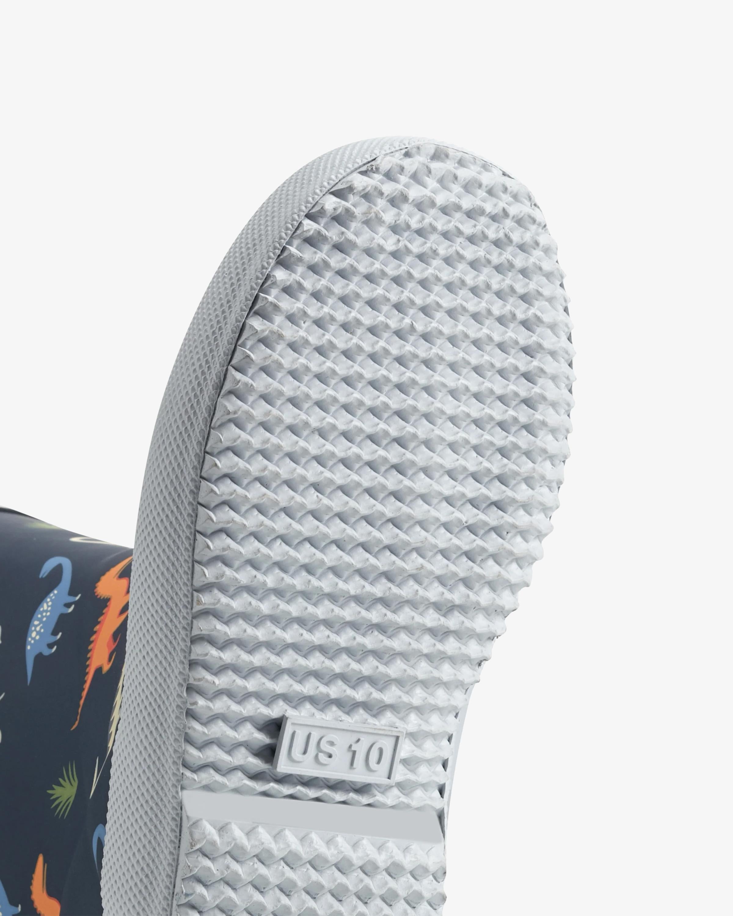 Hunter Kids LITTLE KIDS ORIGINAL FIRST CLASSIC BOOT MEDIEVAL BLUE MLT/DK DINO PRT