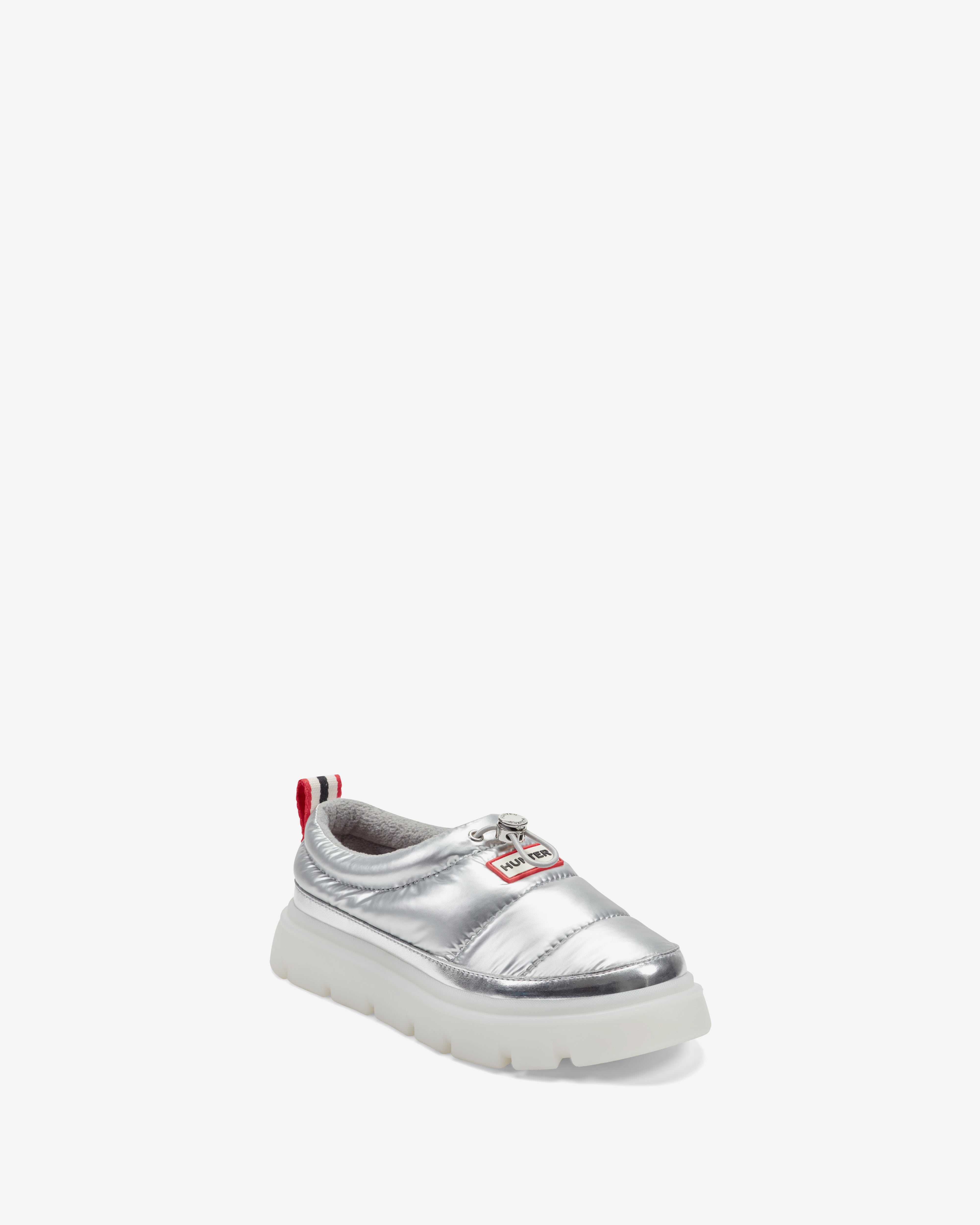 HUNTER WOMEN MADI4 MULE SILVER/SILVER/SILVER