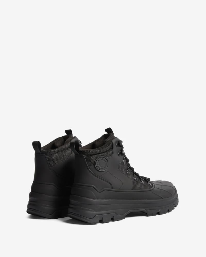 Hunter Men MENS EXPLORER DUCK BOOT BLACK