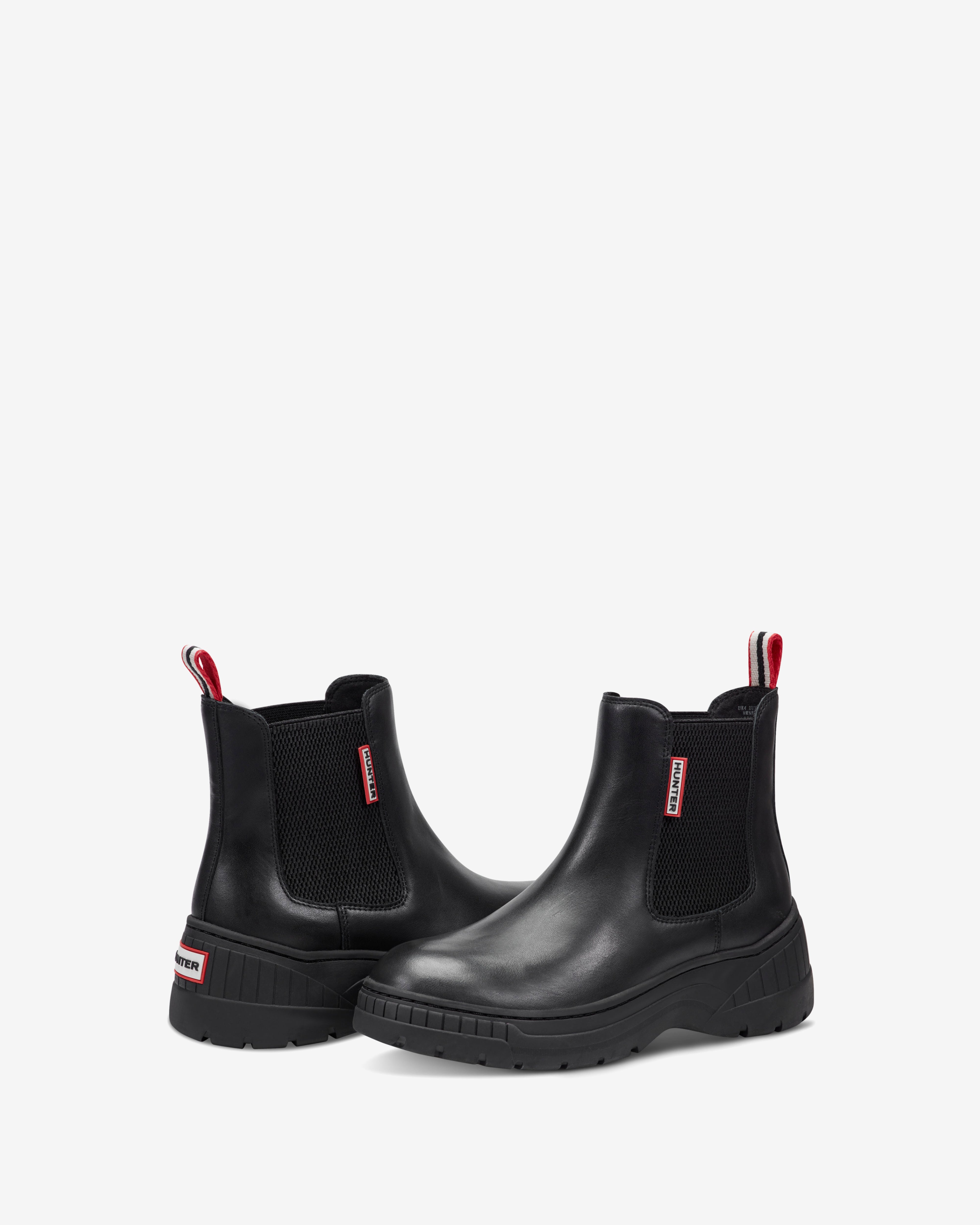 HUNTER WOMEN NEVEAH BOOTIE BLACK/BLACK/SIGNATURE/ELEGANCE