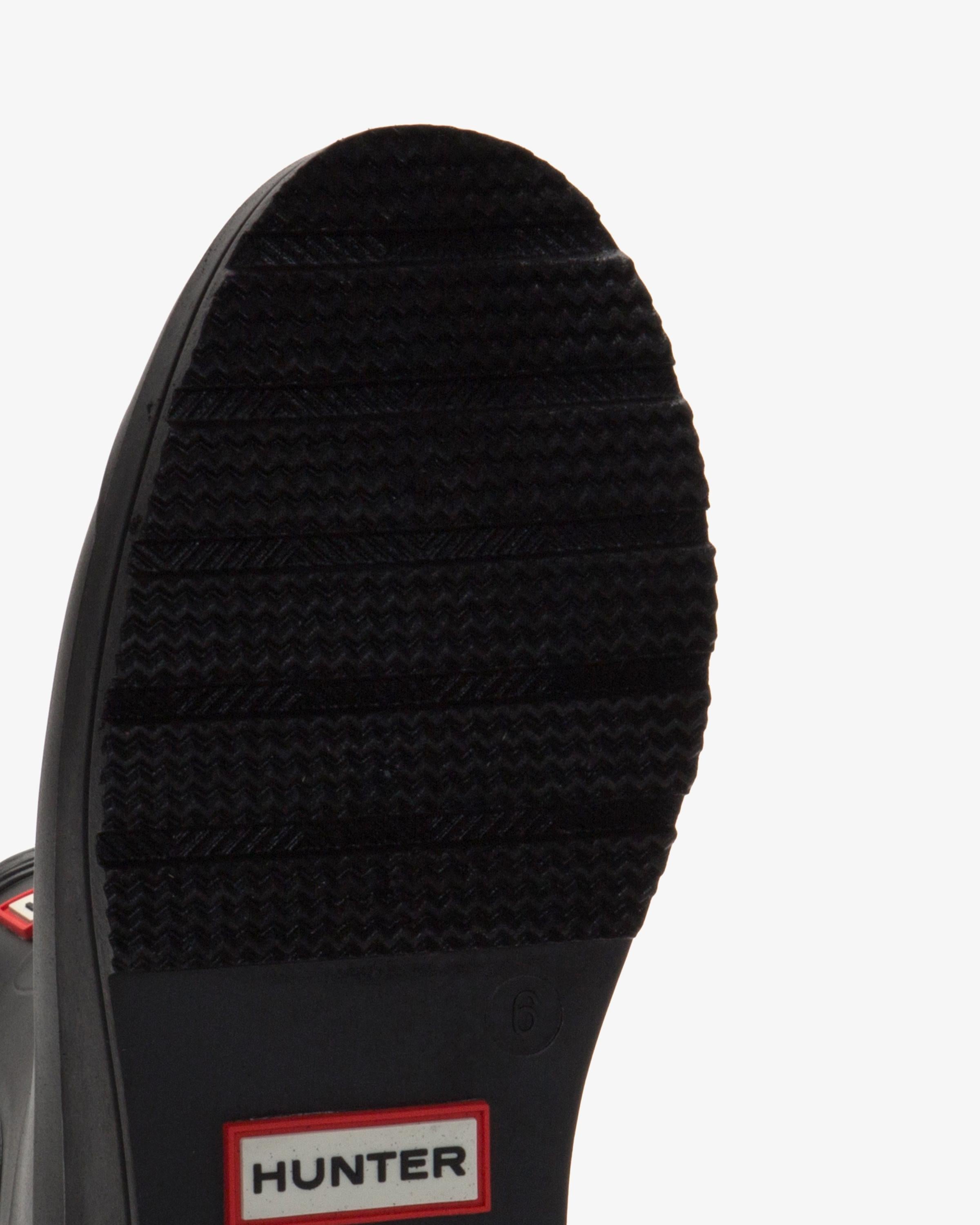 Hunter Women TABITHA BLACK/BLACK/PVC MOLDED