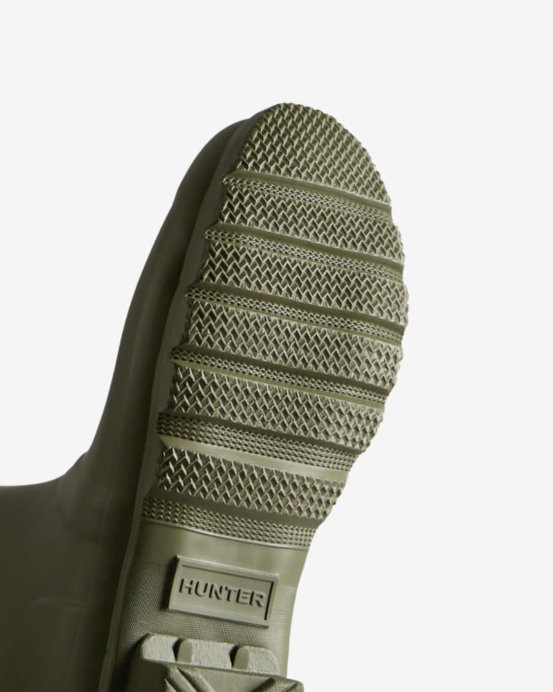 Hunter Women WOMENS ORIGINAL SHORT BOOT OLIVE LEAF