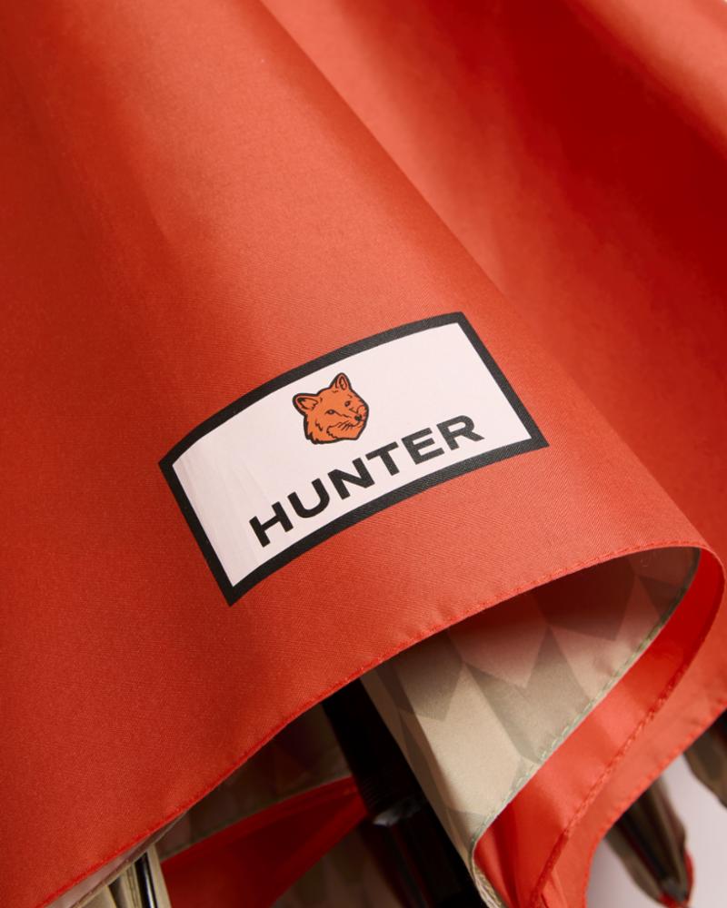 Hunter Men MK X HUNTER CHEVRON UMBRELLA BURNT ORANGE/ASH TREE 0402