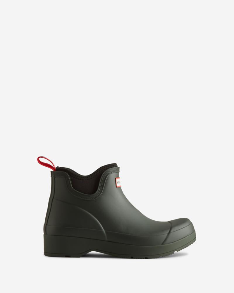 Hunter Men MENS PLAY CHELSEA NEOPRENE BOOT ARCTIC MOSS