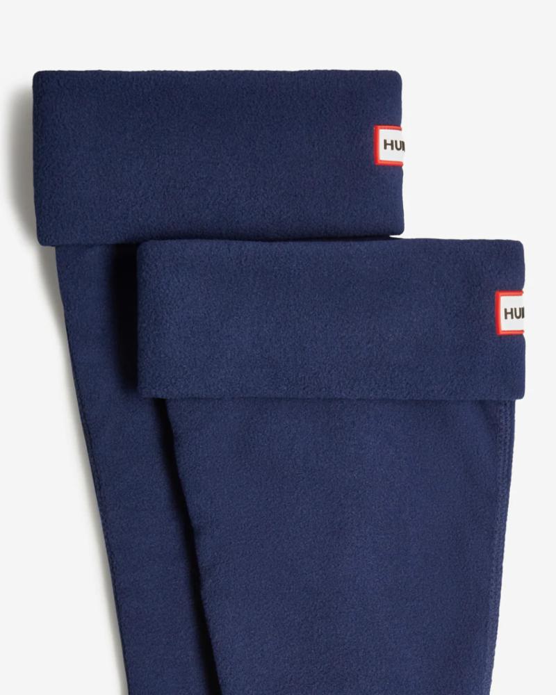 Hunter Women FLEECE TALL BOOT SOCK NAVY