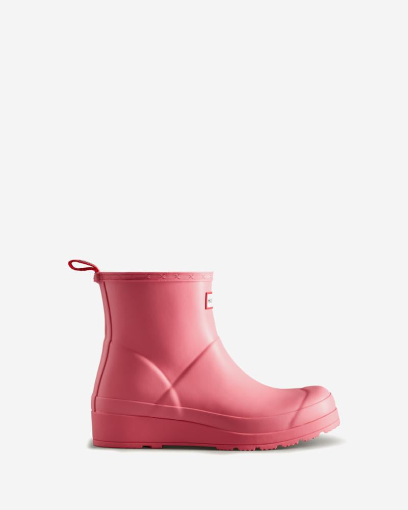 Hunter Women ORIGINAL PLAY BOOT SHORT PINK SHIVER