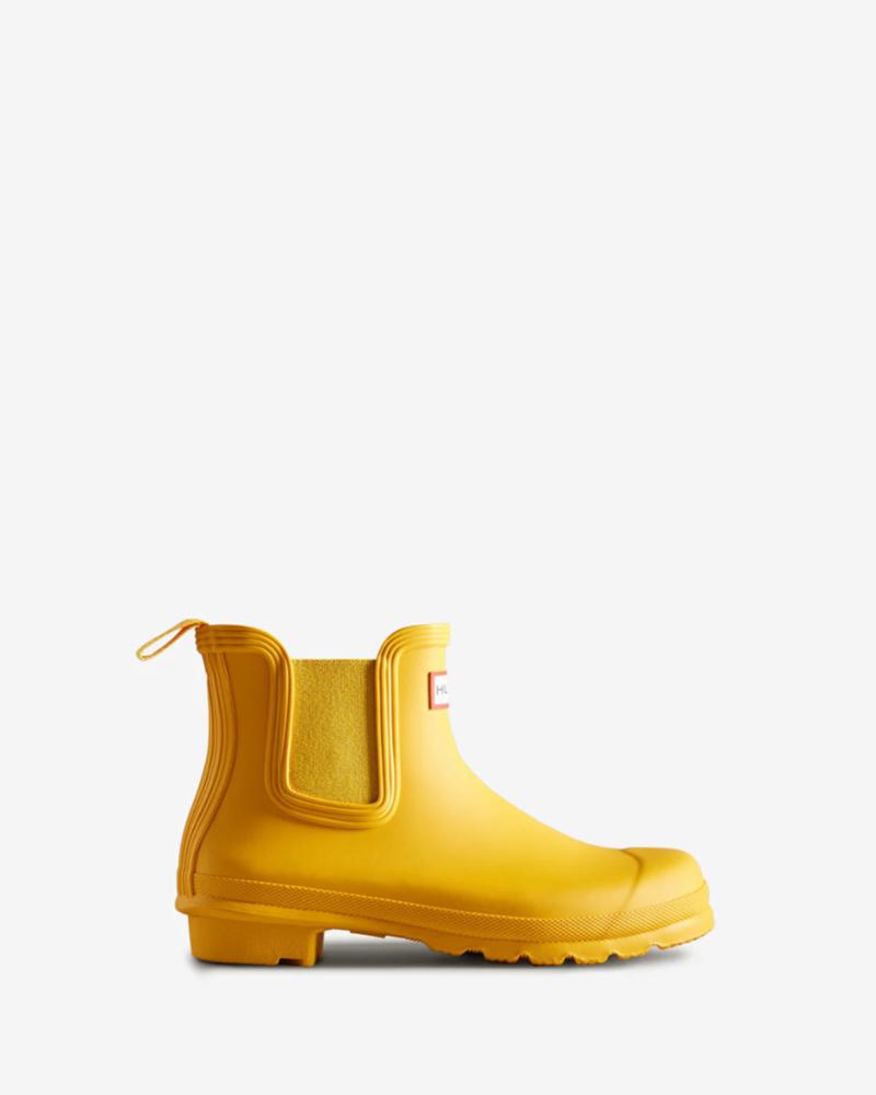 Hunter Women WOMENS ORIGINAL CHELSEA BOOT YELLOW