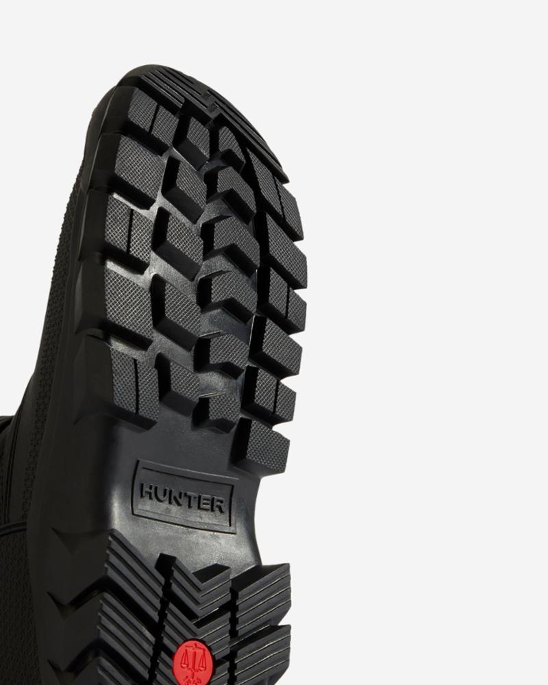 Hunter Women WOMENS INTREPID SHORT SNOW BOOT BLACK