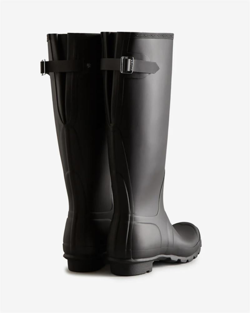 Hunter Women WOMENS ORIGINAL TALL BACK ADJUSTABLE BOOT BLACK