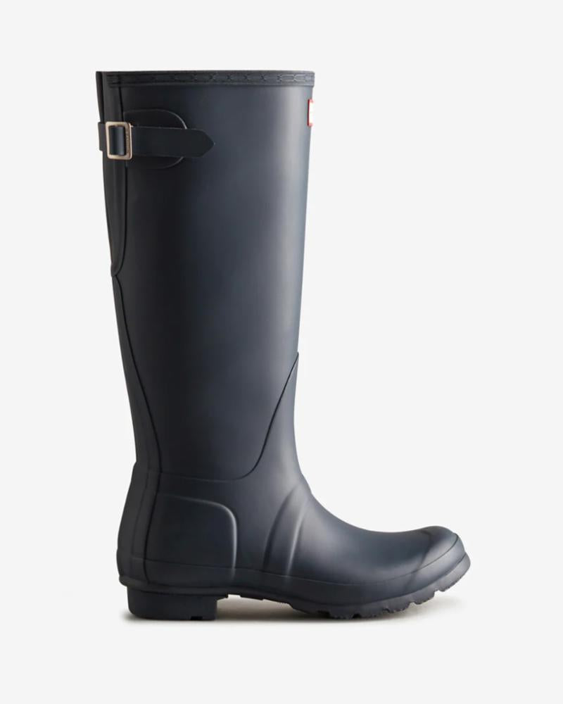 Hunter Women WOMENS ORIGINAL TALL BACK ADJUSTABLE BOOT NAVY