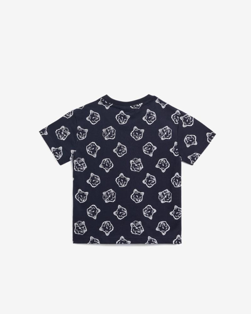 Hunter Kids MK X HUNTER KIDS FOX HEAD TEE SHIRT NIGHT SKY/WHITE 0400