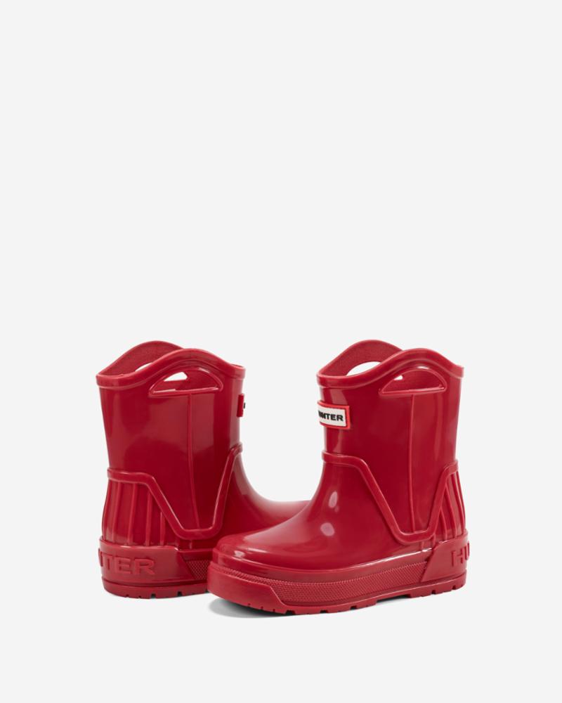 Hunter Kids LITTLE KIDS GEORGEY2 BOOTIE MILITARY RED19-1557TPG/INJECTE