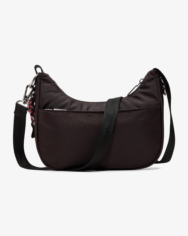 HUNTER WOMEN LOOP BACK ESPRESSO DENIER NYLON TEXTILE