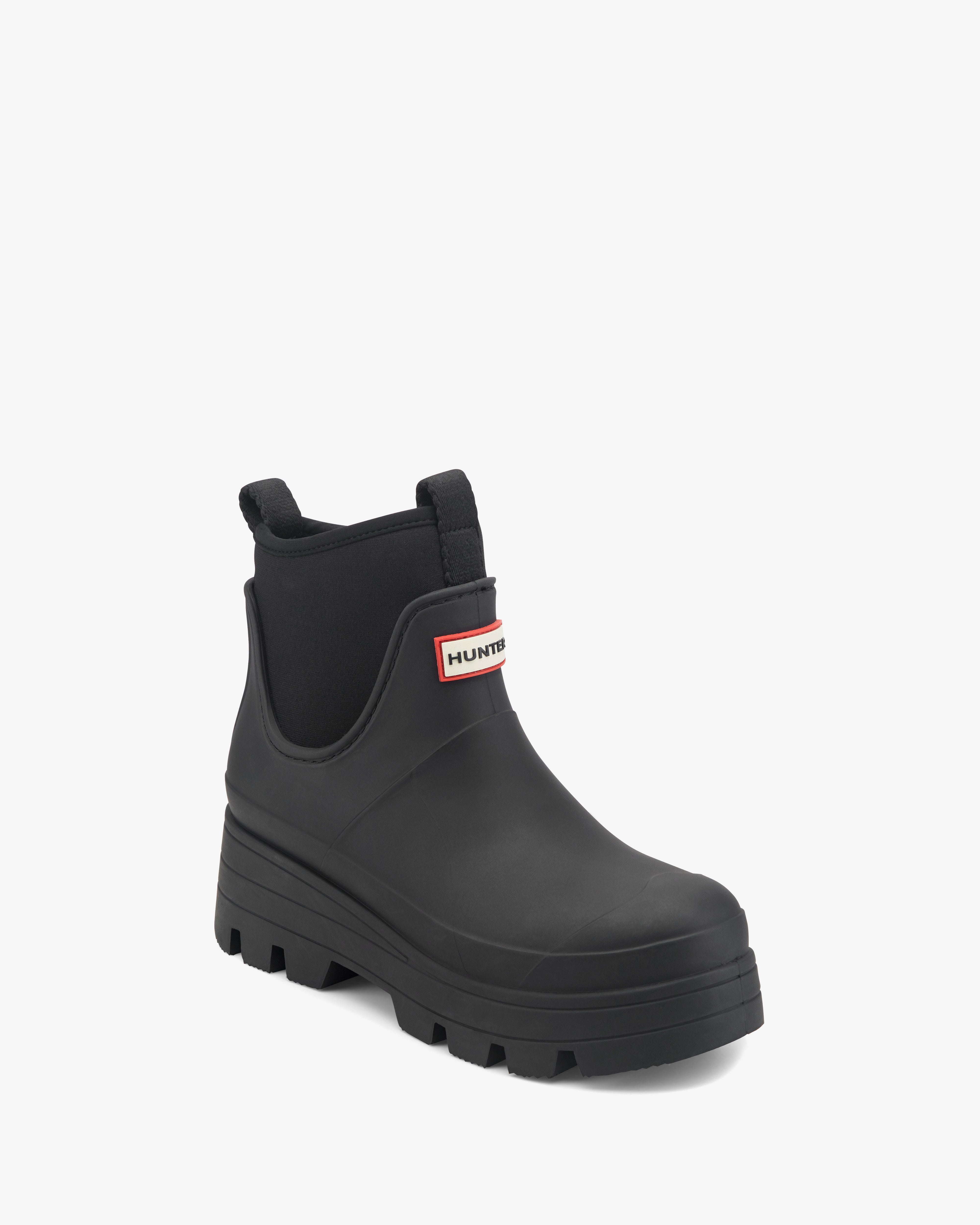 HUNTER WOMEN BROOKEY BOOTIE BLACK/BLACK/BLACK/BLACK
