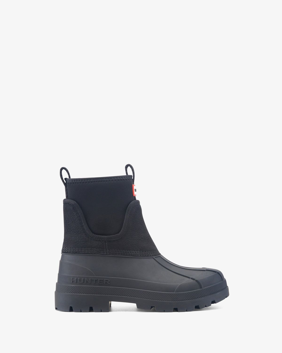 HUNTER WOMEN HADLEY BOOTIE BLACK/BLACK/BLACK/BLACK