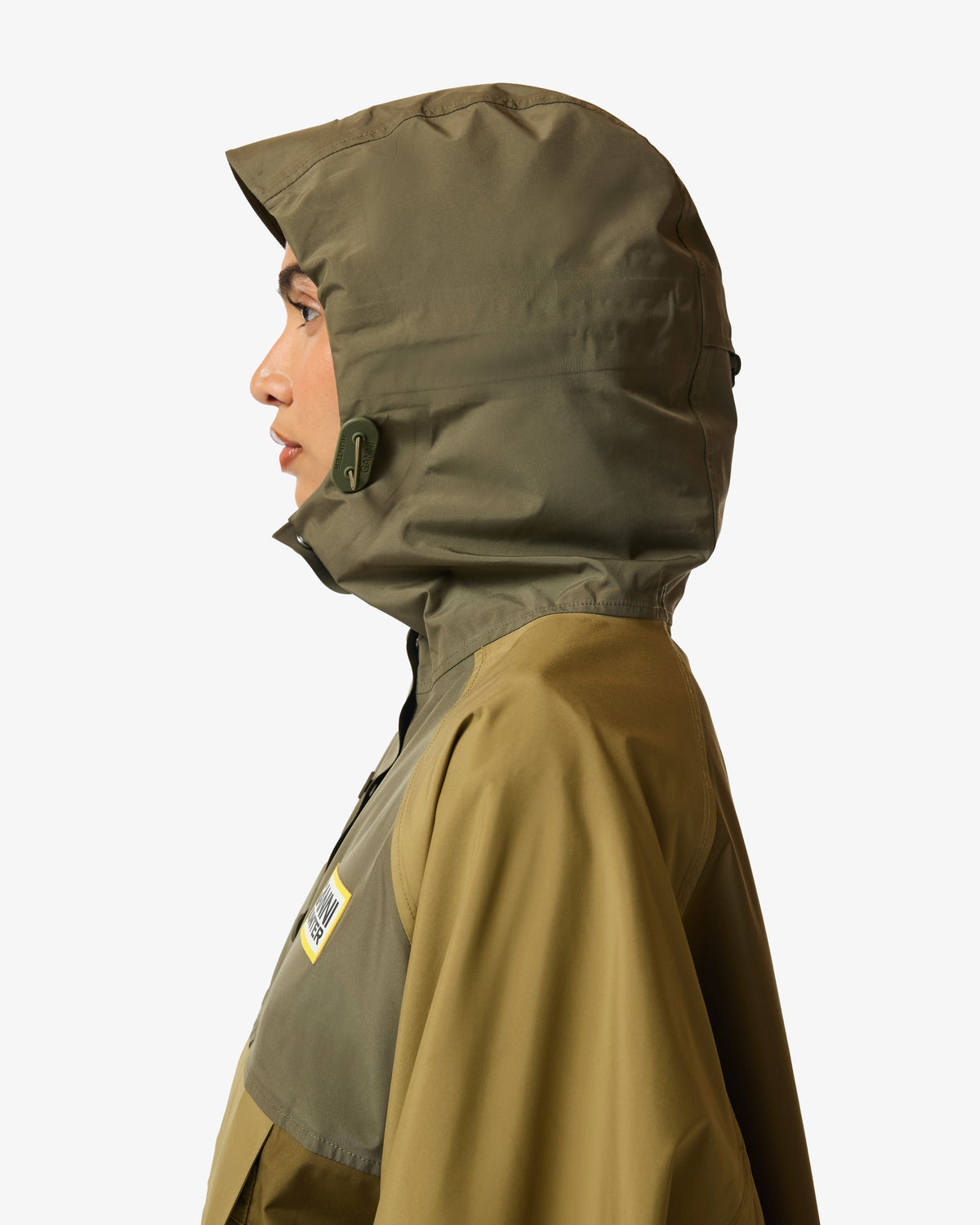 HUNTER WOMEN GANNI X HUNTER WATERPROOF PONCHO GANNI GREEN