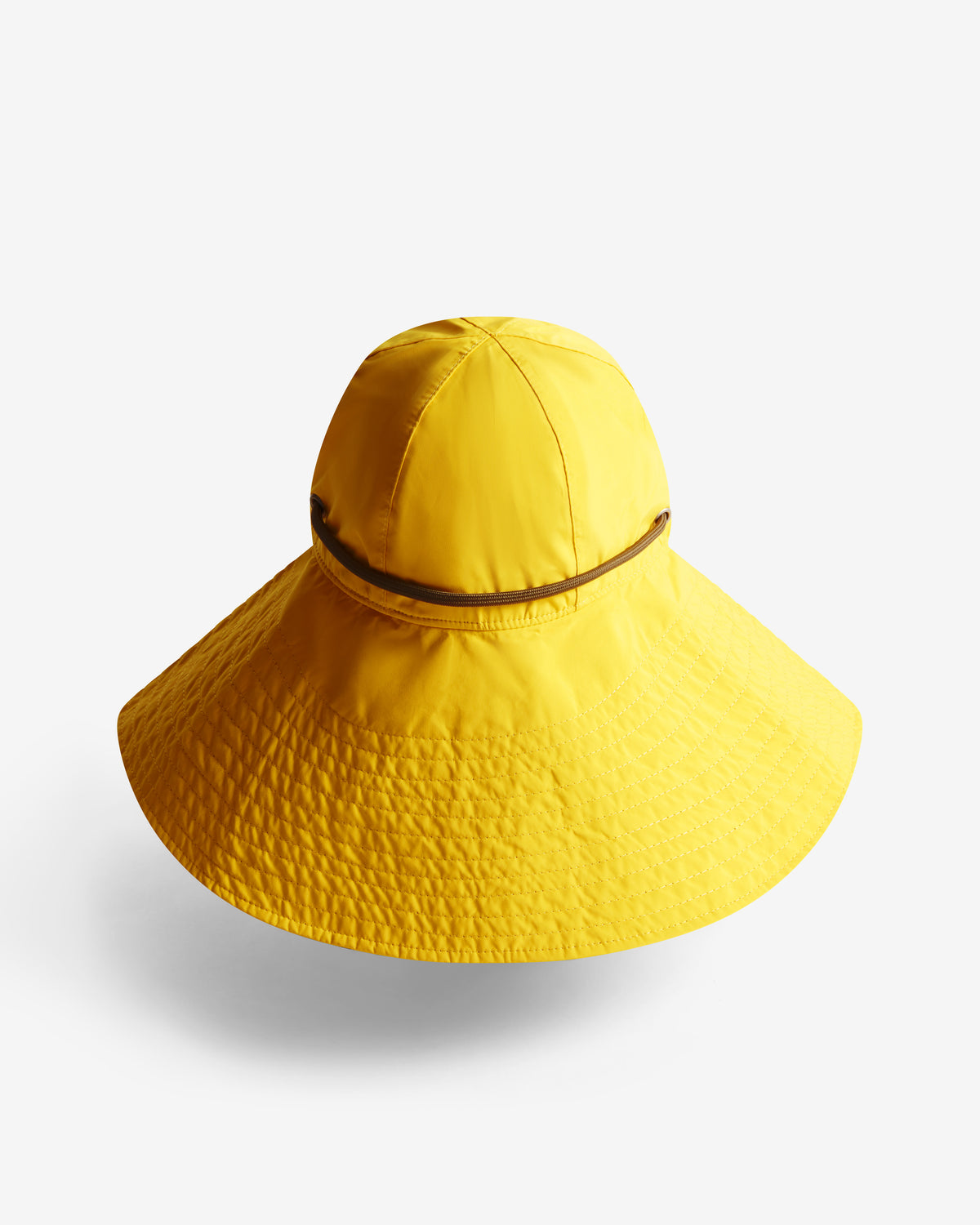 HUNTER UNISEX GANNI X HUNTER WATERPROOF BUCKET HAT LEMON