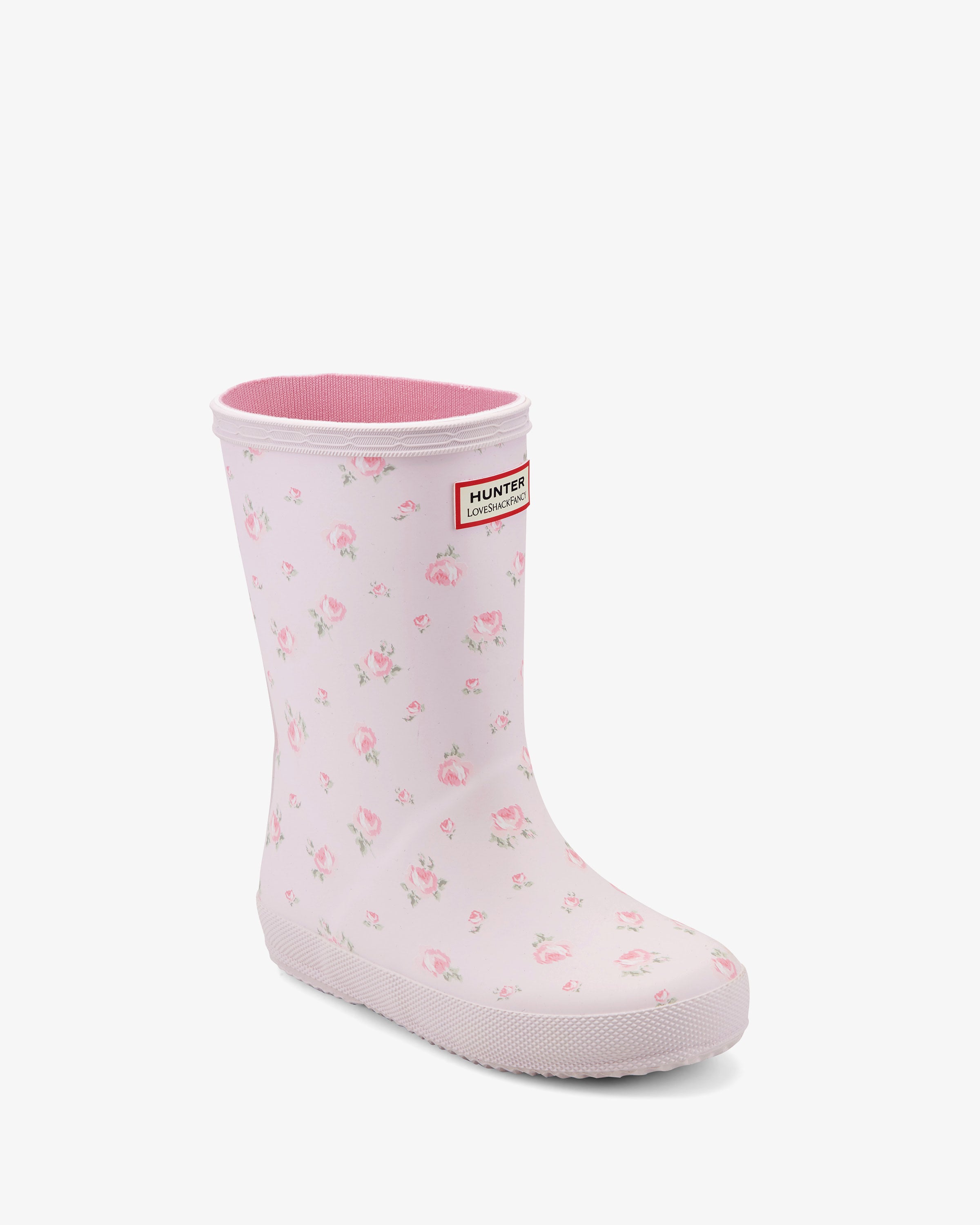 HUNTER KIDS LITTLE KIDS FIRST CLASSIC LOVE SHACK FANCY PINK MULTI/PINK/BLOOMING HEIRL