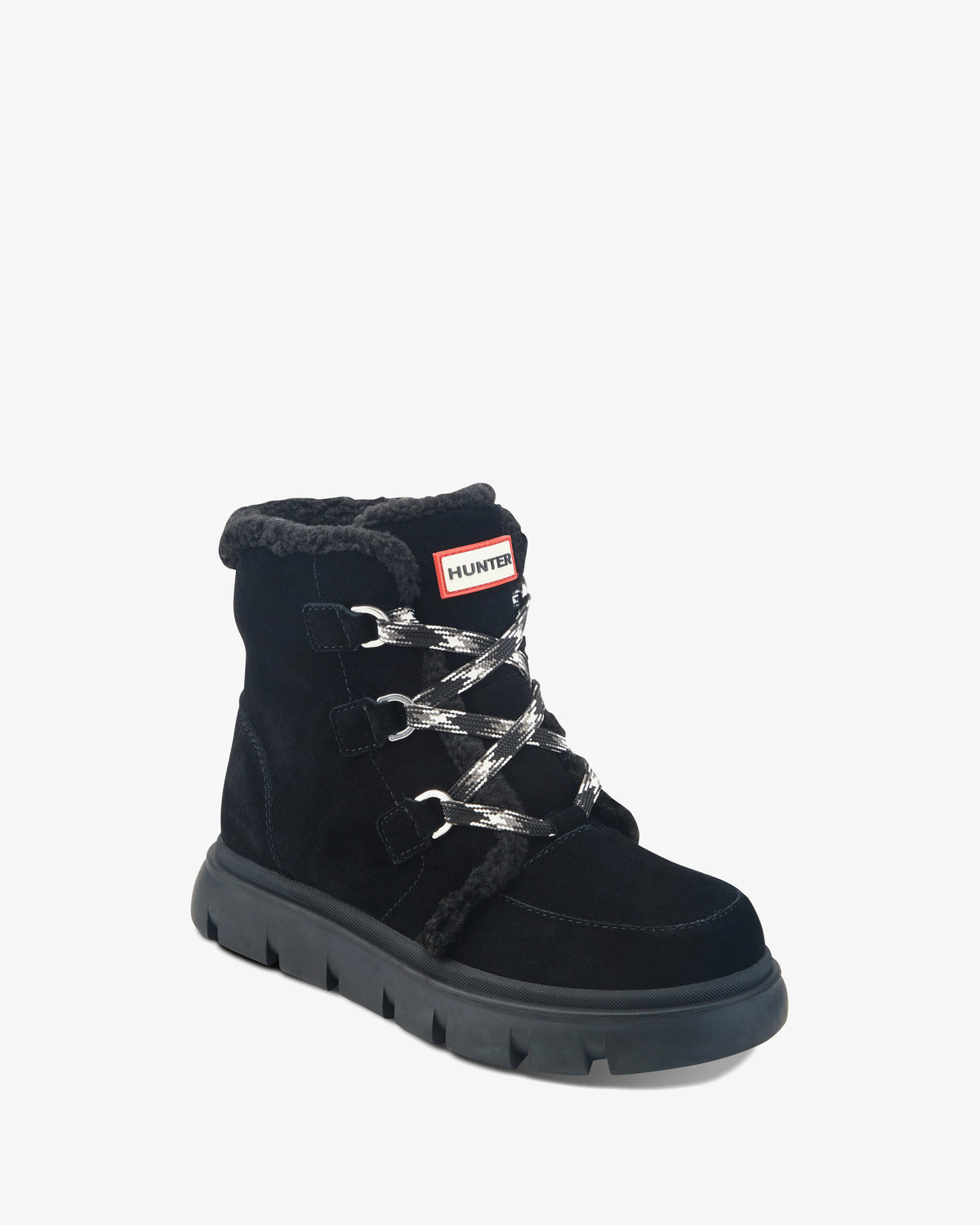 HUNTER WOMEN MELODY CASUAL BOOTIE BLACK/BLACK/SIGNATURE