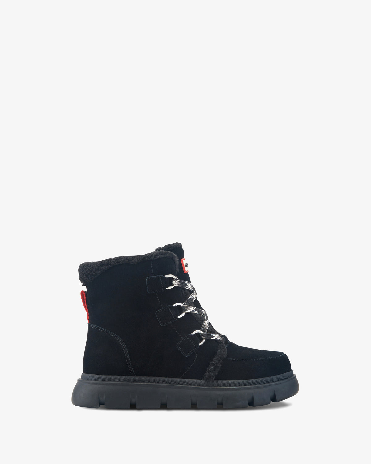 HUNTER WOMEN MELODY CASUAL BOOTIE BLACK/BLACK/SIGNATURE