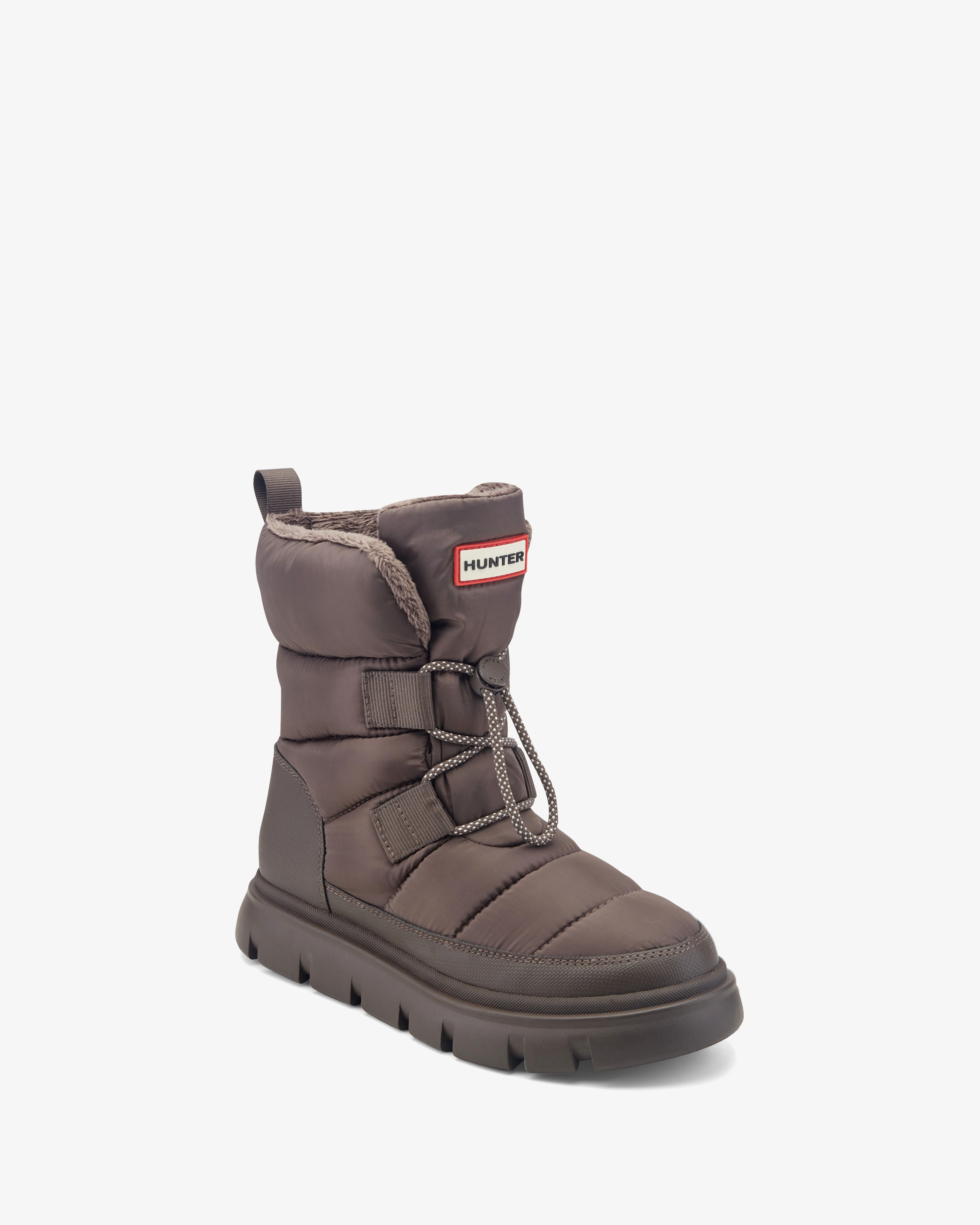 HUNTER WOMEN MOON WEATHER BROWN M10124/DOLMIAS NYLON HN