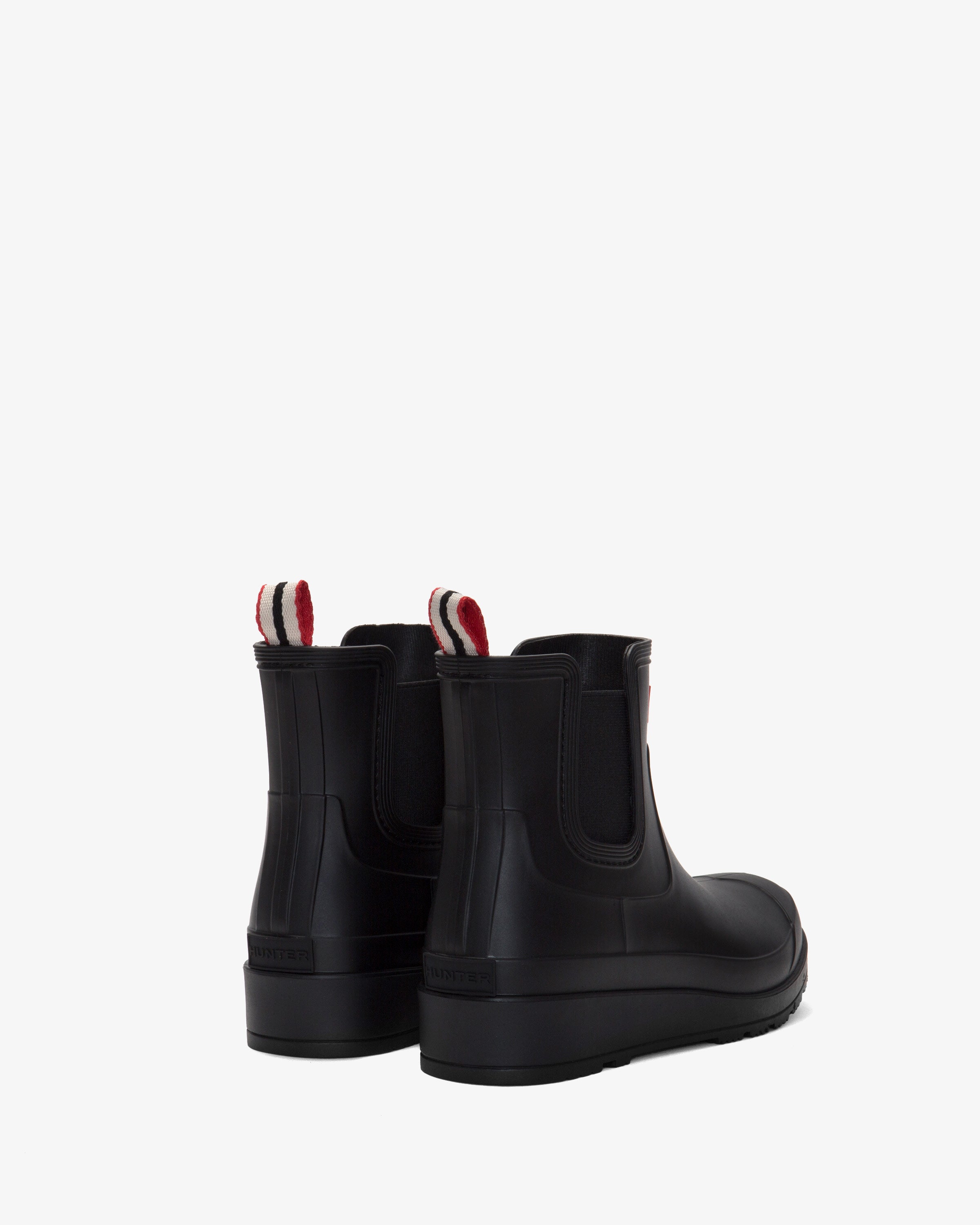 HUNTER WOMEN TABITHA BLACK/BLACK/PVC MOLDED