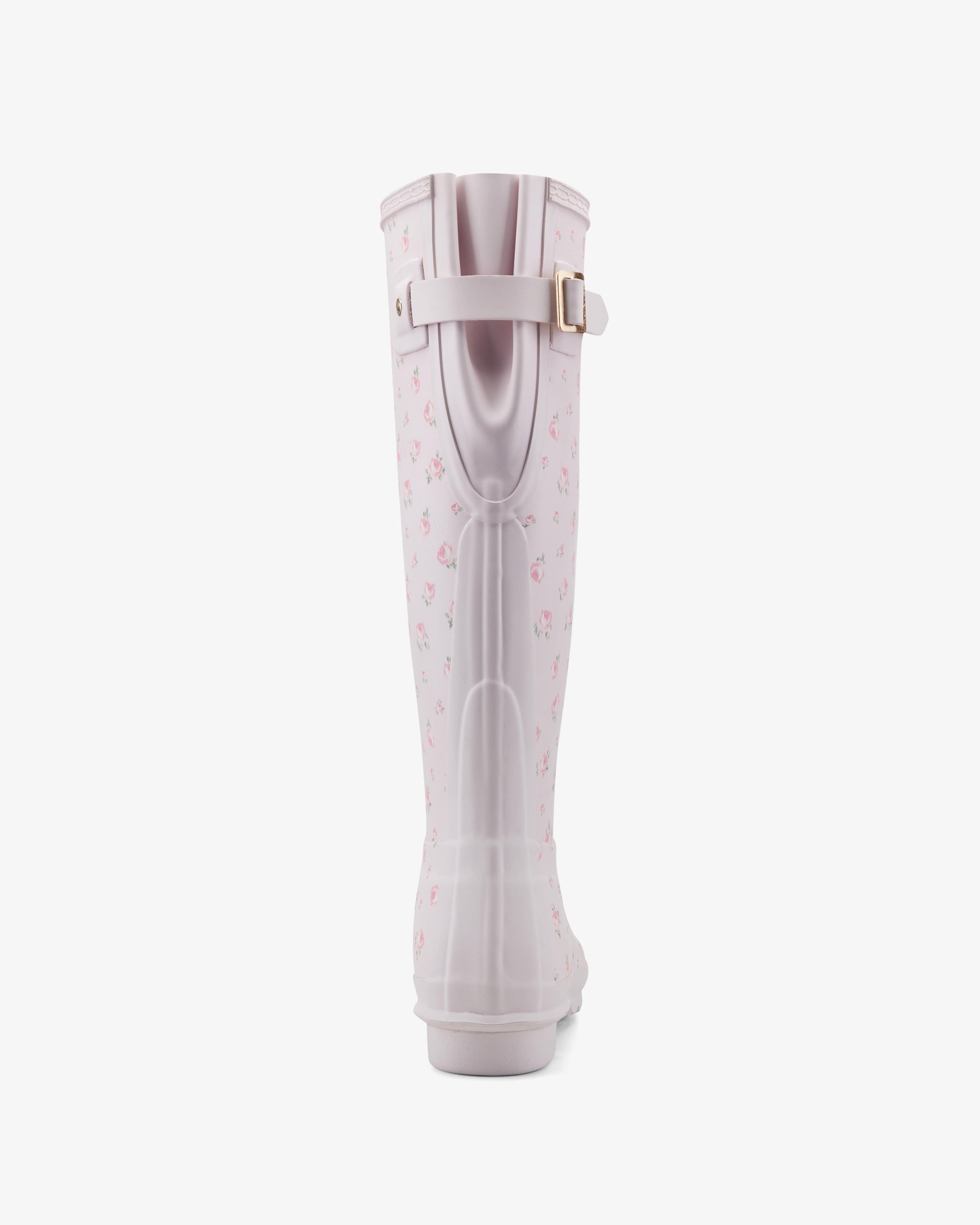 HUNTER WOMEN WOMENS ORIGINAL TALL BACK ADJUSTABLE BOOT LOVE SHACK FANCY PINK MULTI/PINK/BLOOMING HEIRL