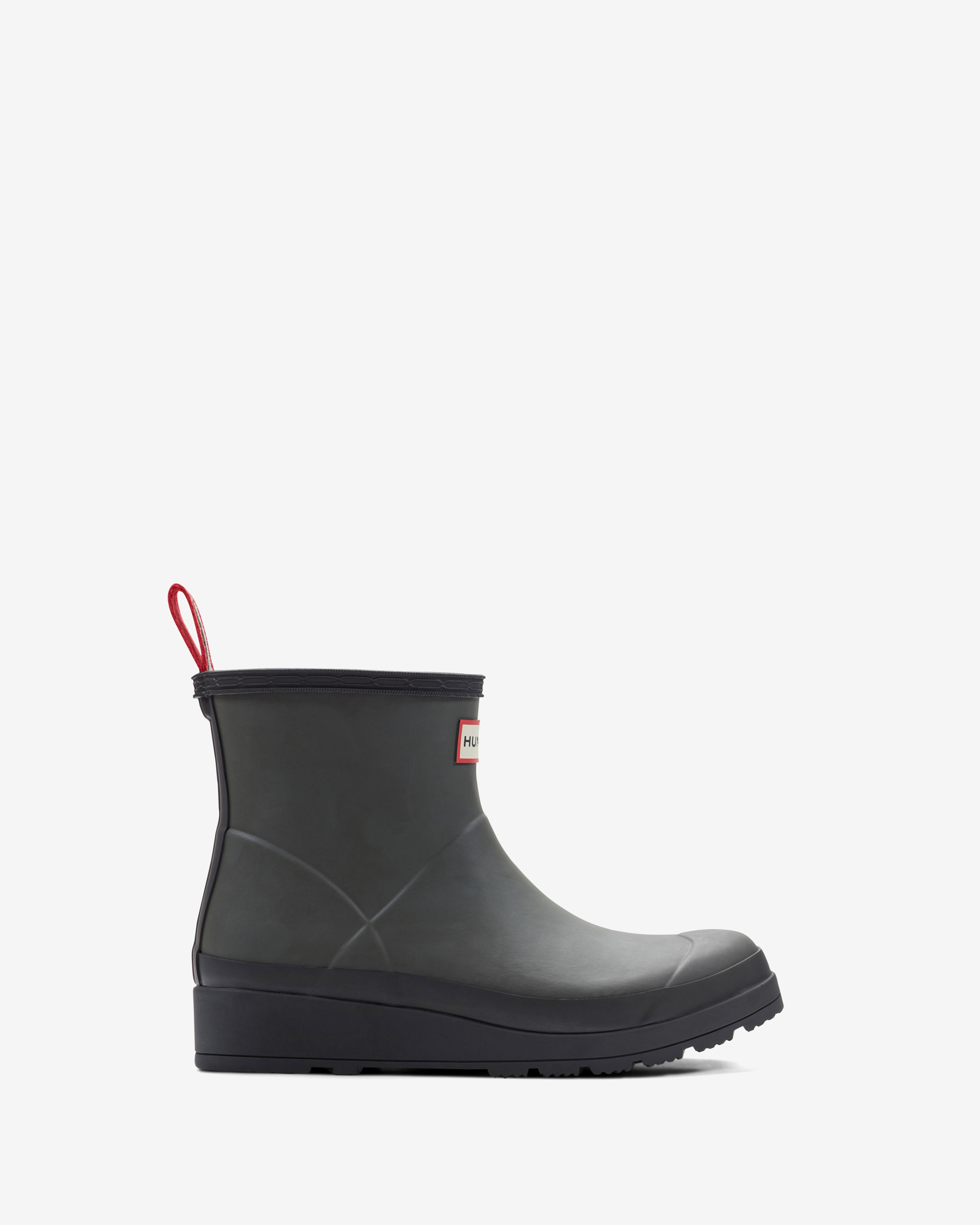 HUNTER WOMEN WOMENS PLAY SHORT BOOT GREEN87179/BLACK/HUNTER RED+90