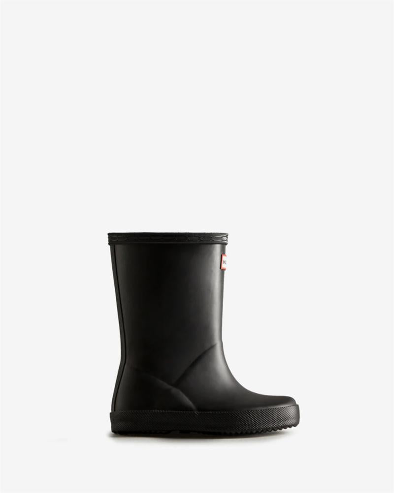 Hunter Kids BOTTINES ORIGINALES POUR PETITS ENFANTS PREMIÈRES CLASSIQUES NOIRES