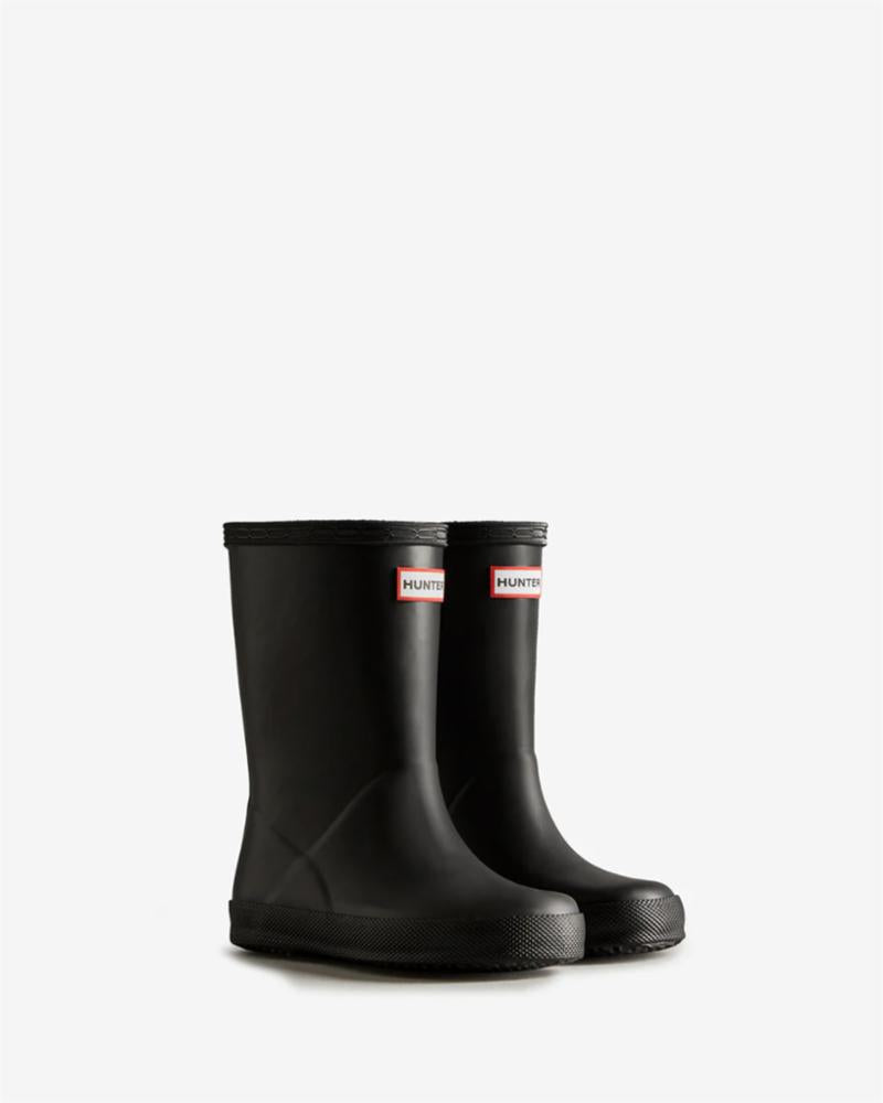 Hunter Kids BOTTINES ORIGINALES POUR PETITS ENFANTS PREMIÈRES CLASSIQUES NOIRES