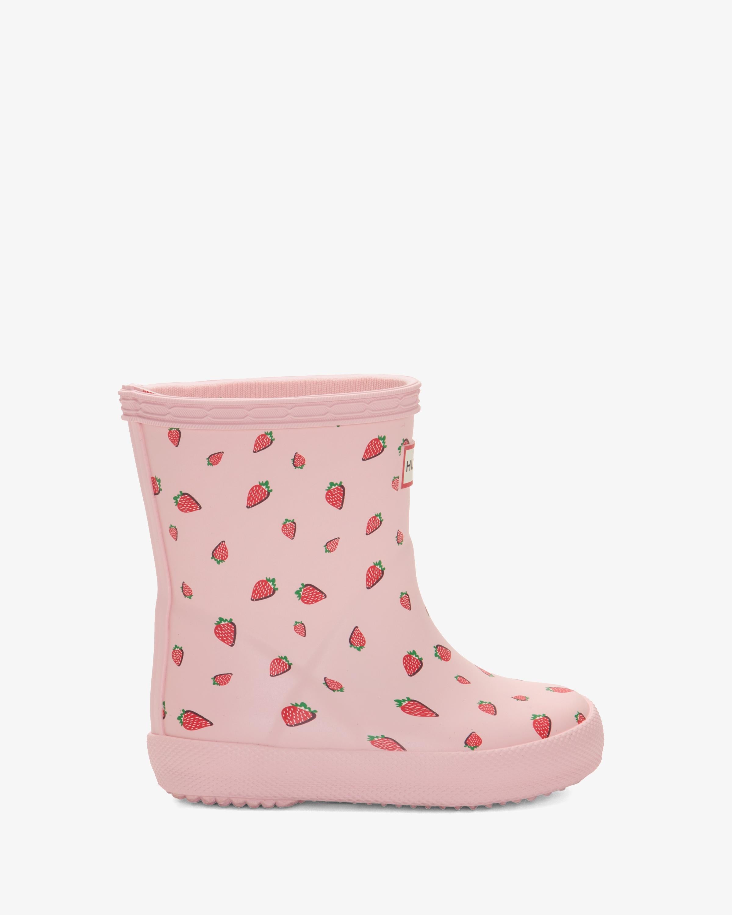 Hunter Kids LITTLE KIDS ORIGINAL FIRST CLASSIC BOOT ROSE MULTI/ROSE13-2003