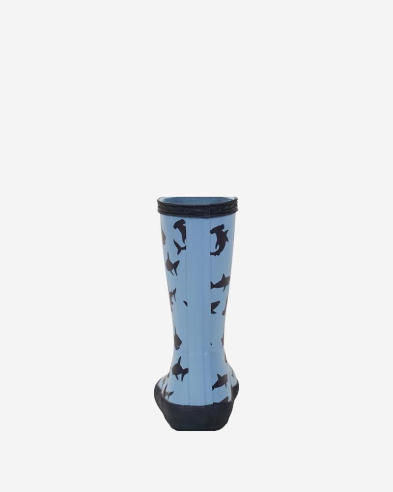 Hunter Kids LITTLE KIDS ORIGINAL FIRST CLASSIC BOOT BOUVET BLUE+CATHAM NAVY/CATHAM